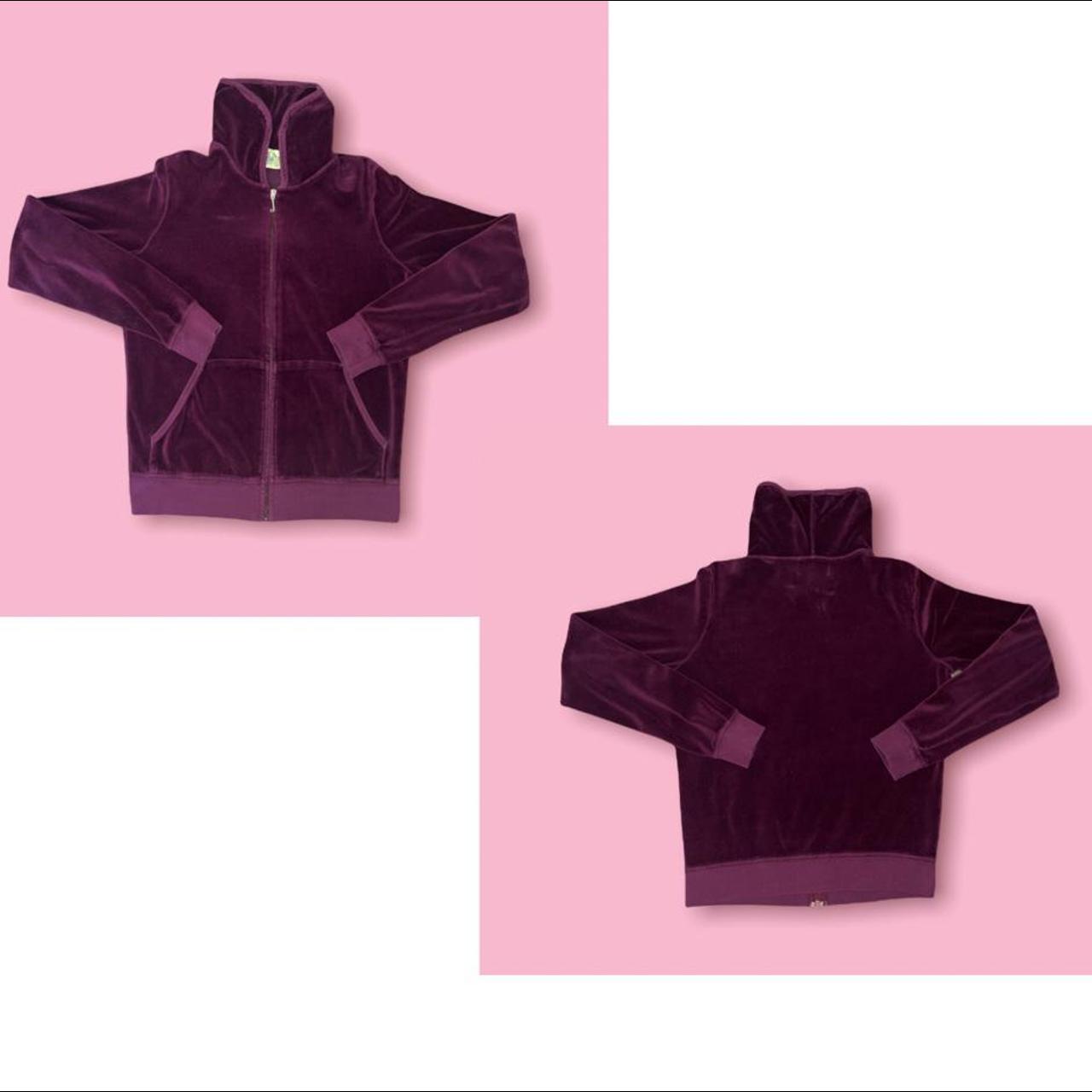 💜 PLUM JUICY COUTURE TRACKSUIT IN SIZE SIZE LARGE... Depop