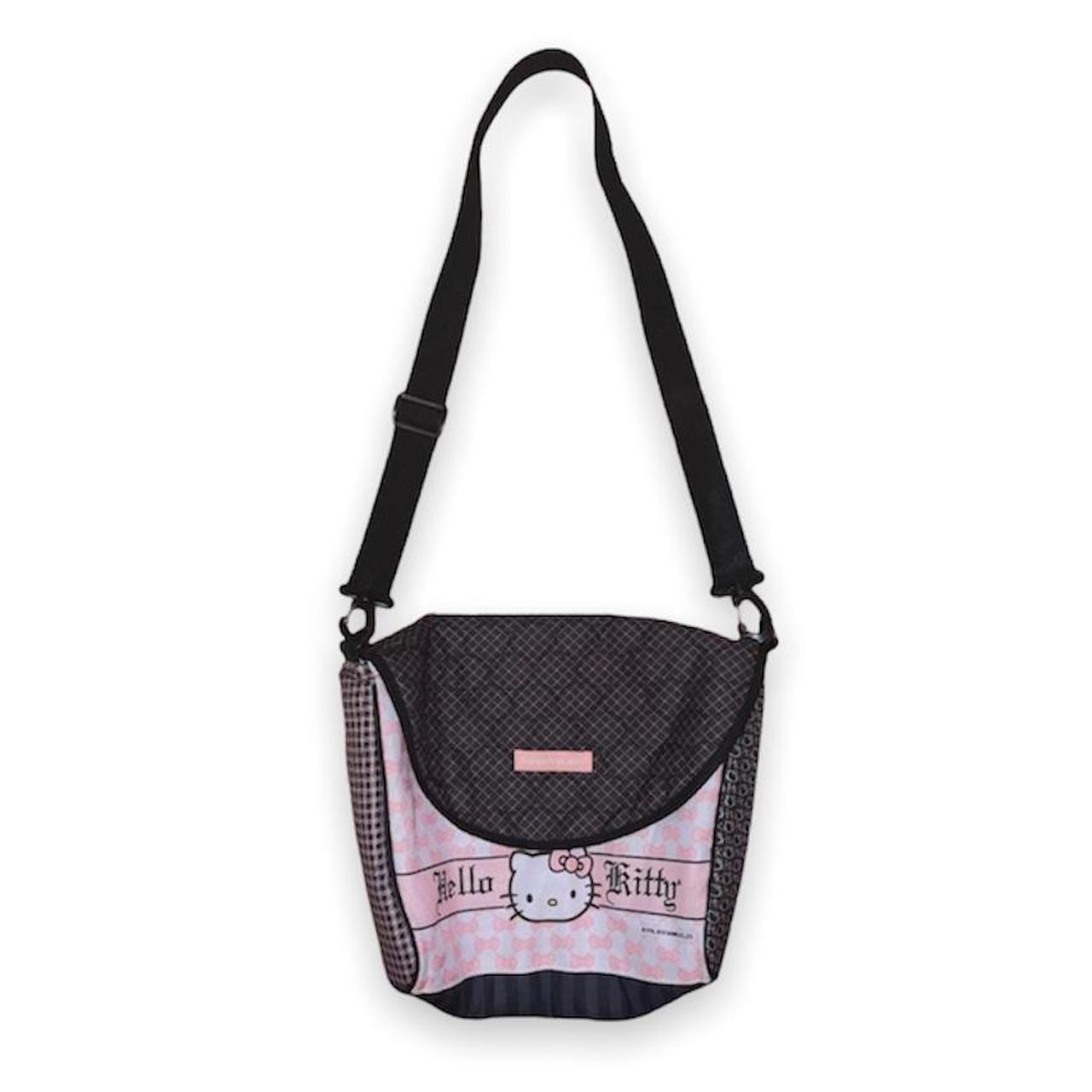 Hello Kitty Sanrio Crossbody Bag Pink Black