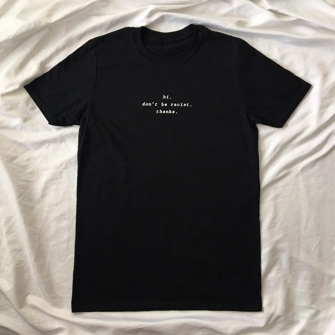 Women's Black and White T-shirt (2)