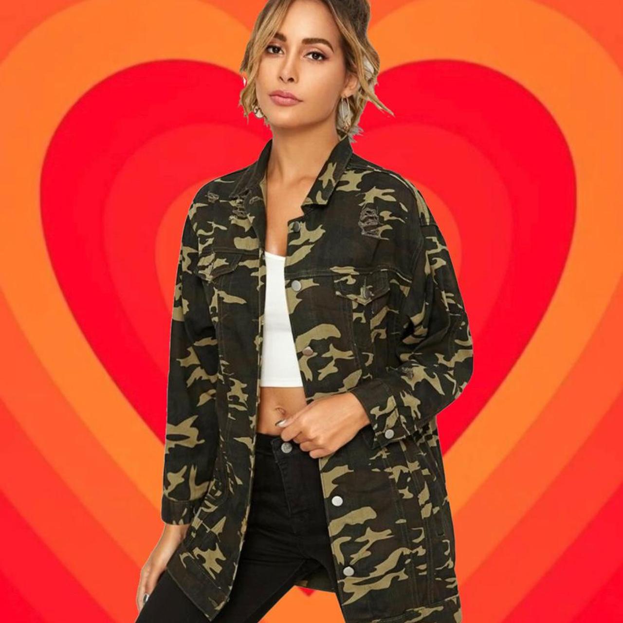 shein camo jacket