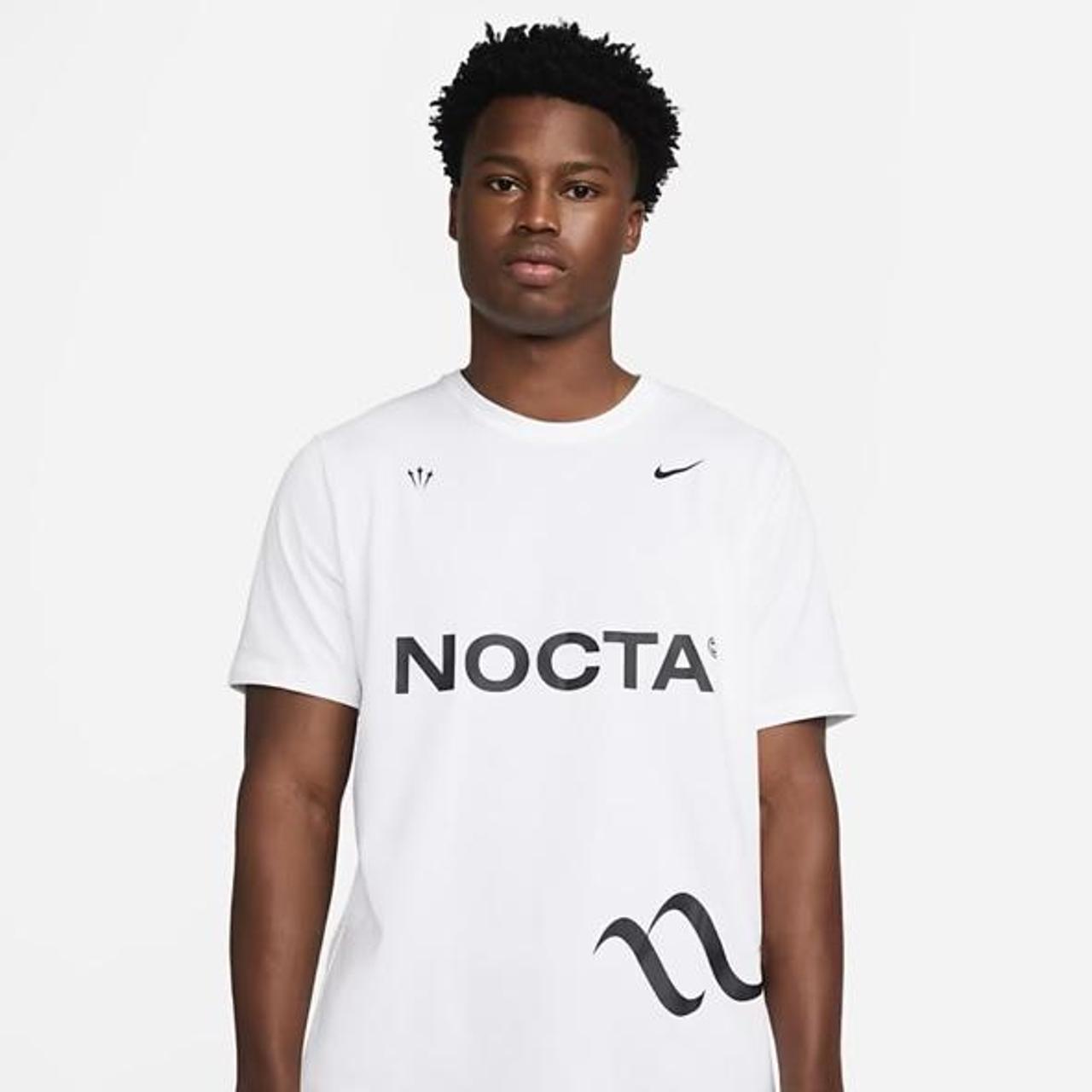 Nike Nocta Basketball Shirt in White Drake X Nocta... - Depop
