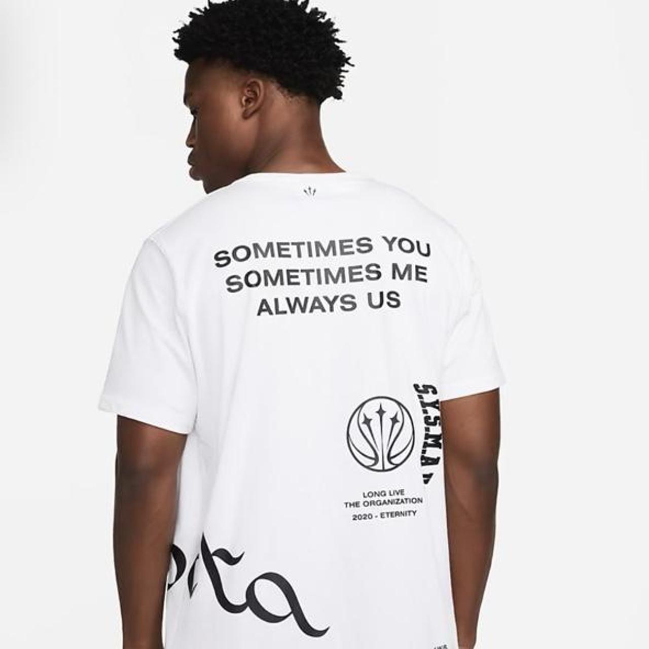 Nike Nocta Basketball Shirt in White Drake X Nocta... Depop