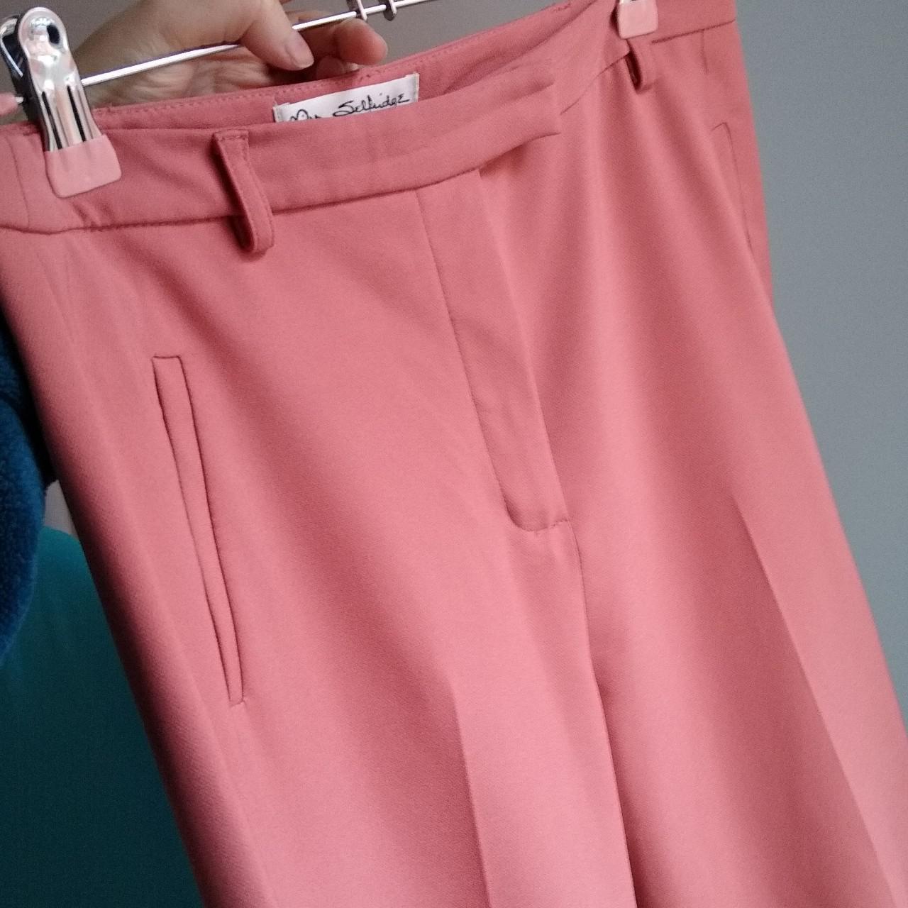 💕 Salmon pink smart formal trousers from Miss... - Depop