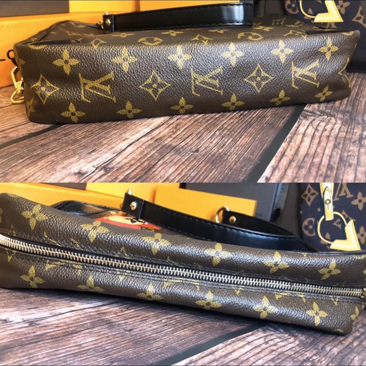 Authentic Louis Vuitton Monogram Compiegne 28 Clutch - Depop