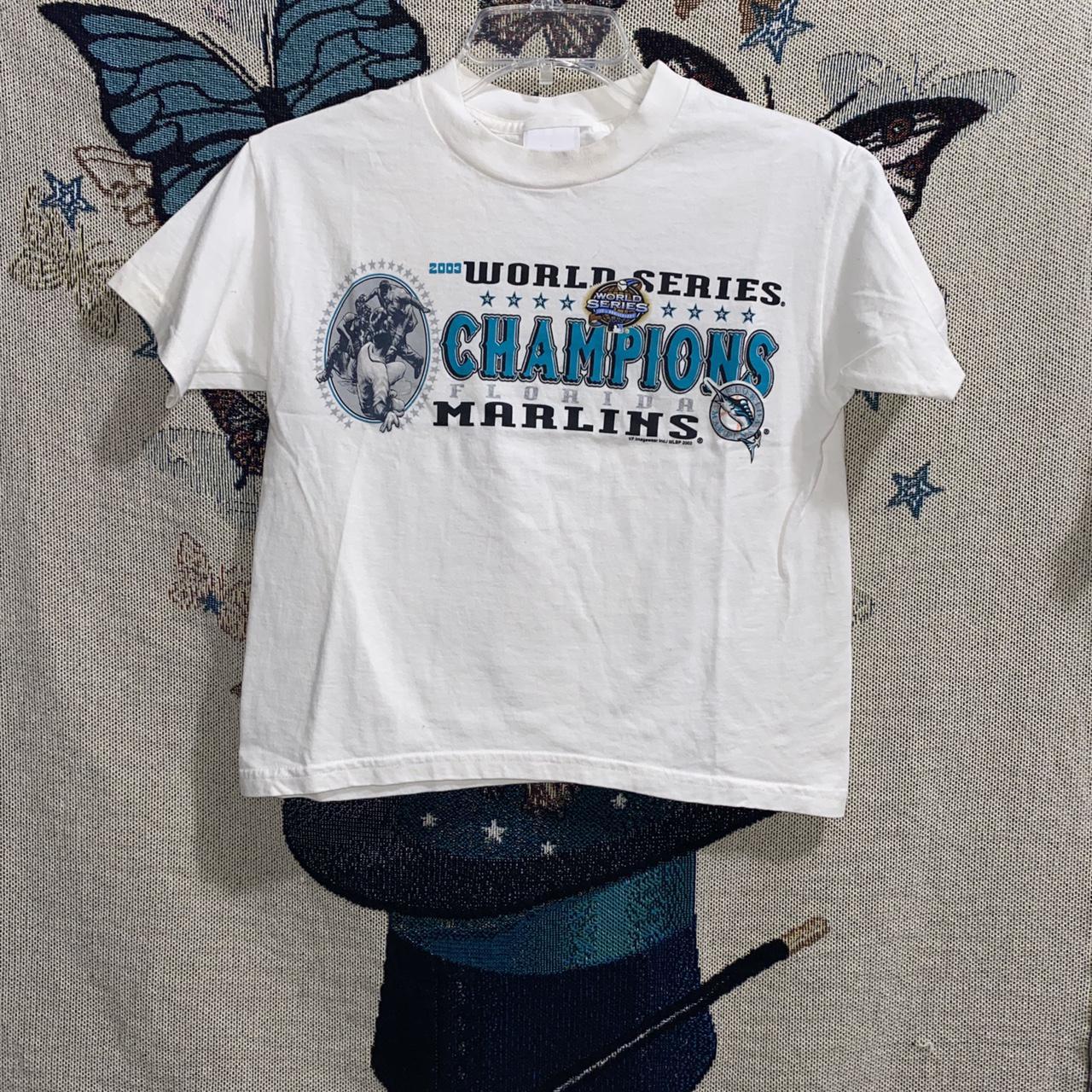 Florida Marlins 2003 World Series Champions Please - Depop