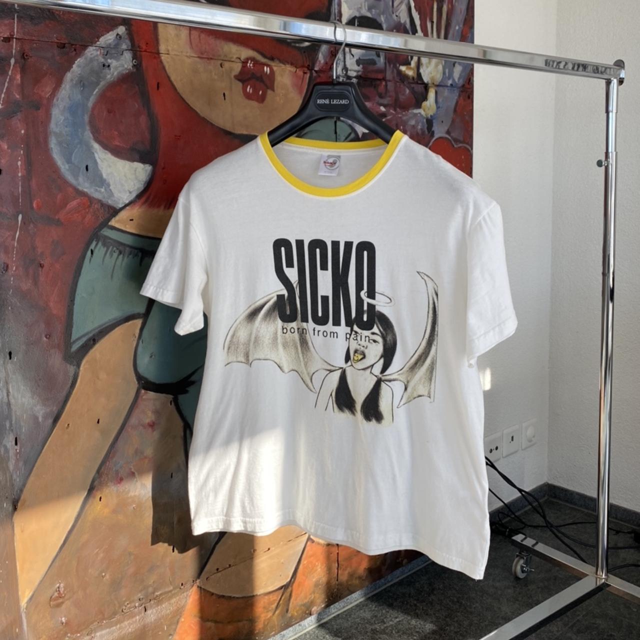 Ian Connor‘s Rex Yellow Ringer Tee - Sickö, brand...