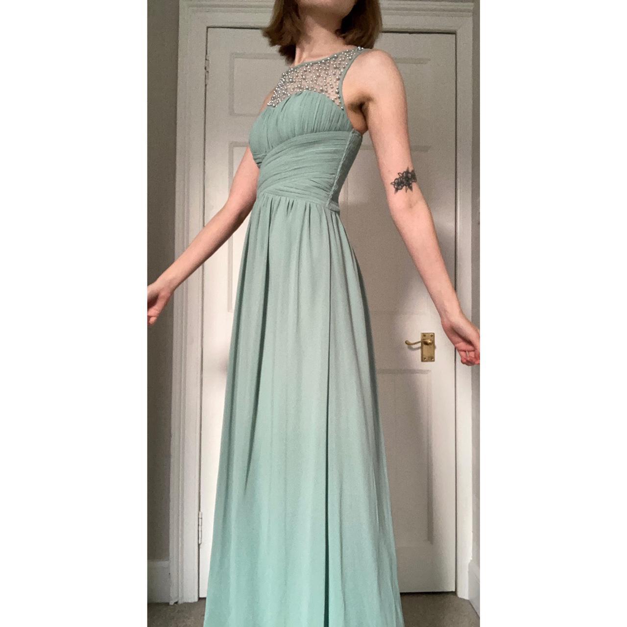 Little mistress outlet sage green dress