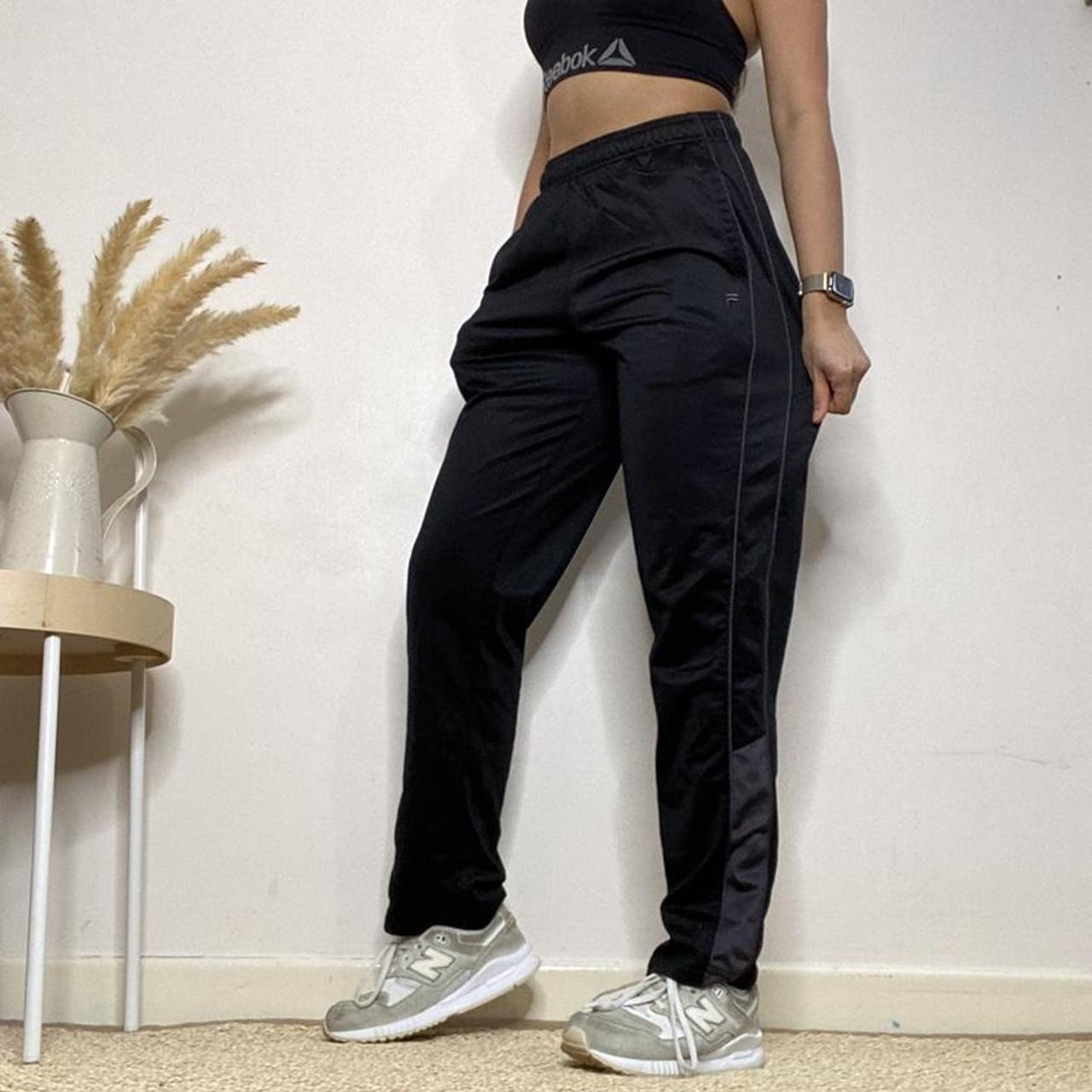 Fila Women's Black Trousers | Depop