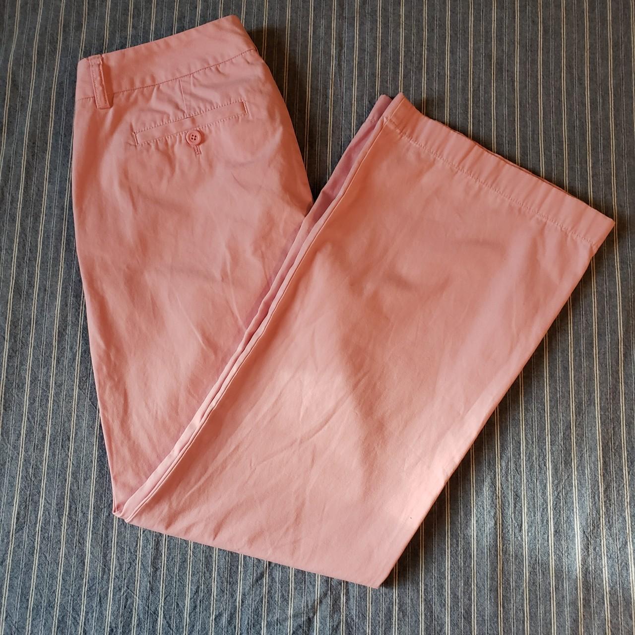 JCrew pale pink wide legged city fit trousers. These... - Depop