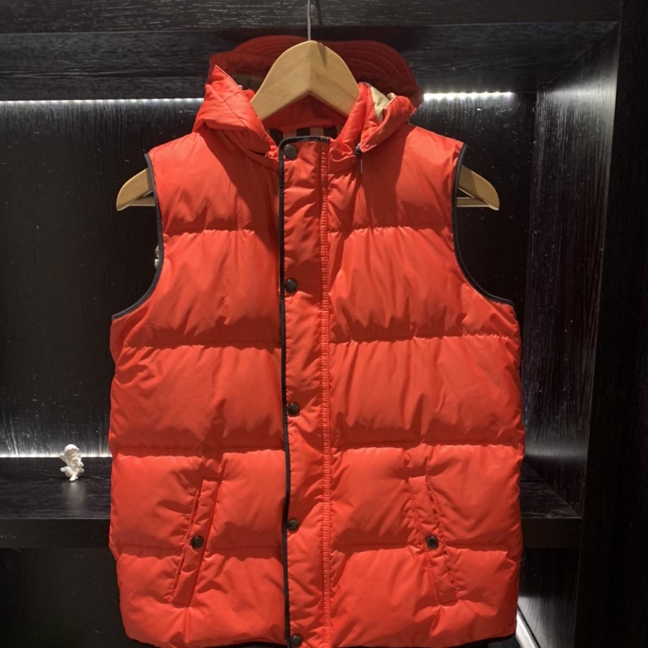 Burberry body warmer gilet Red Size 14