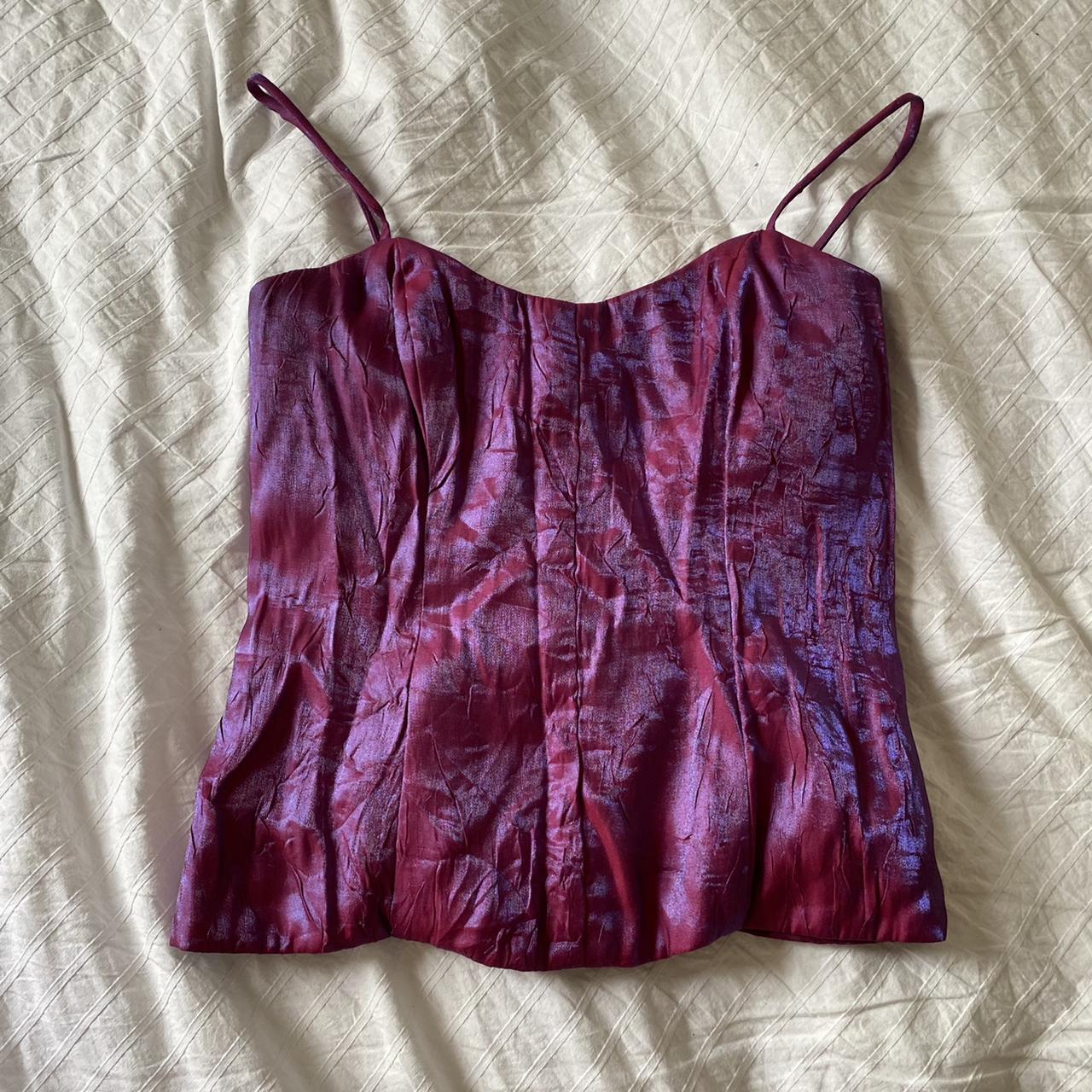 American Vintage Women's Purple and Pink Corset