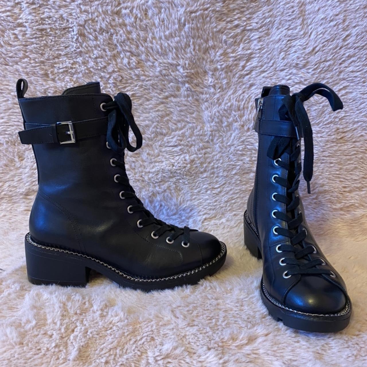 KENDALL + KYLIE Women's Black Boots | Depop