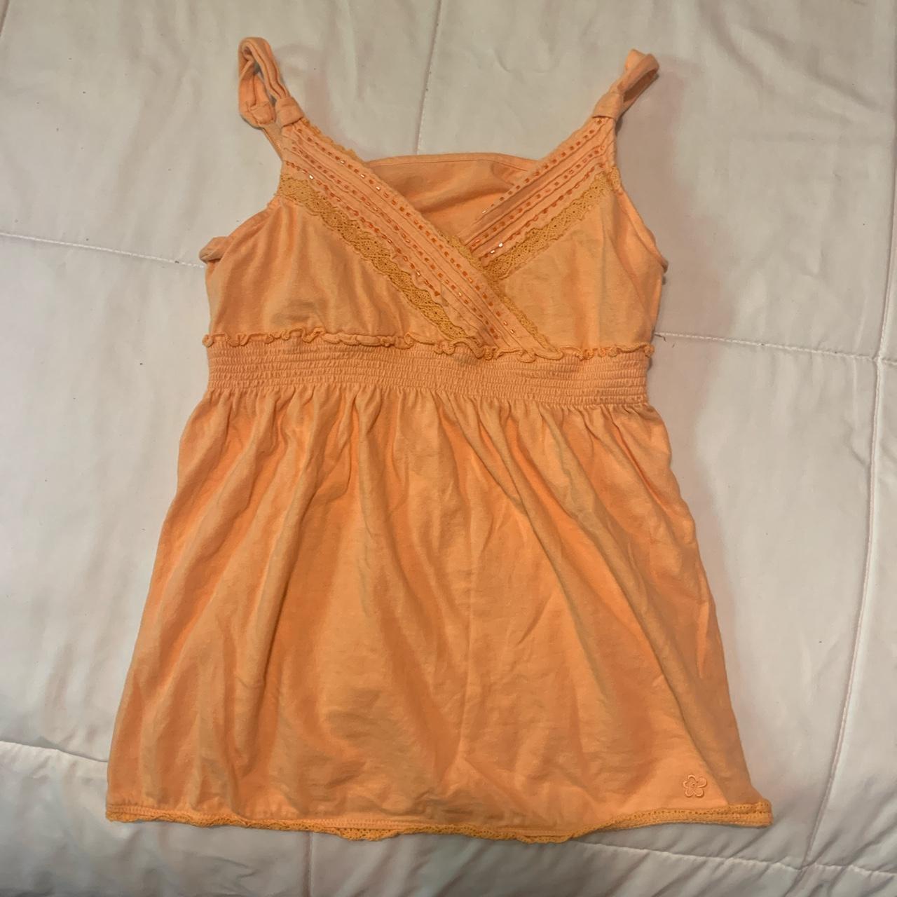 Women's Orange Vest | Depop