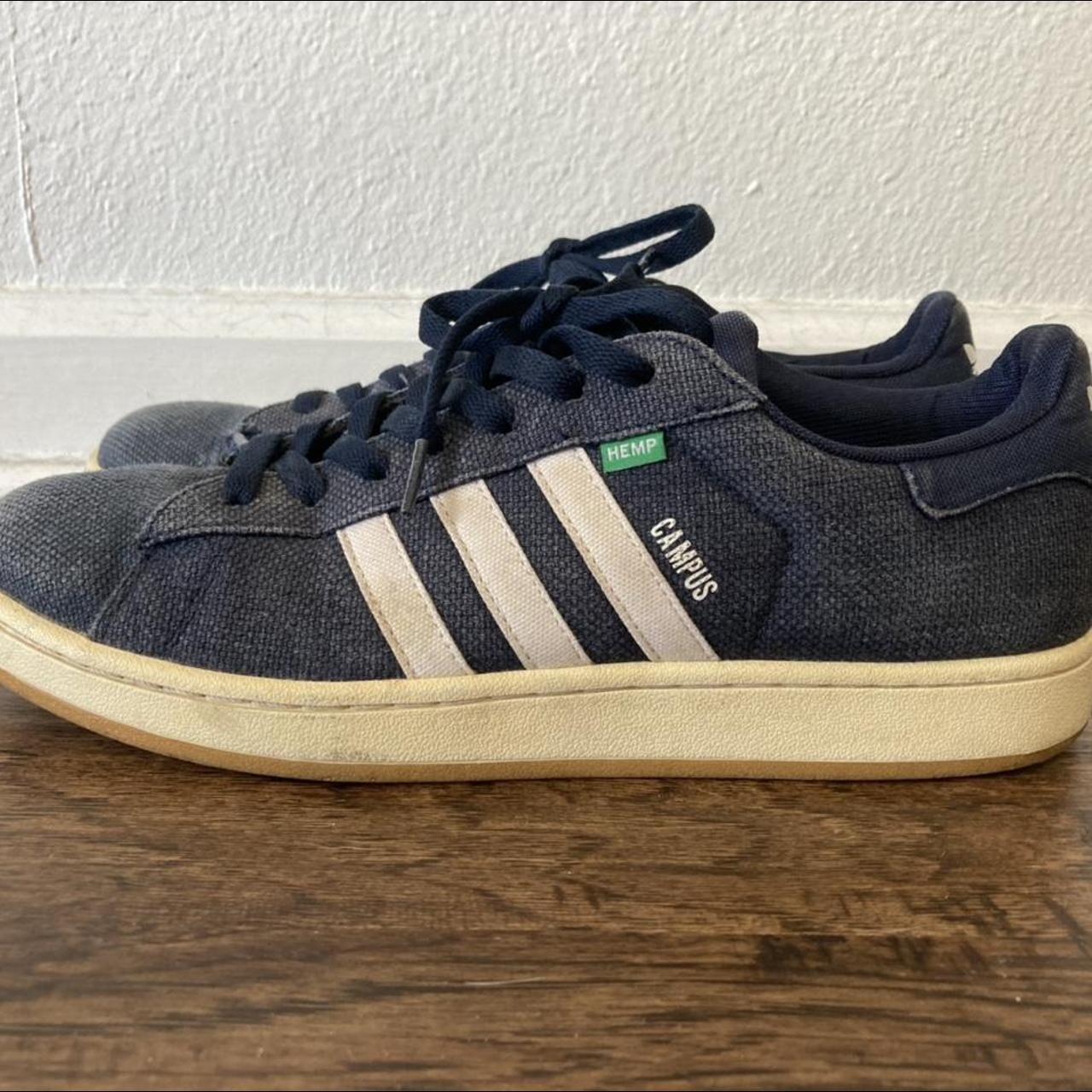 Adidas Campus Hemp Good condition Size 11 but run... - Depop