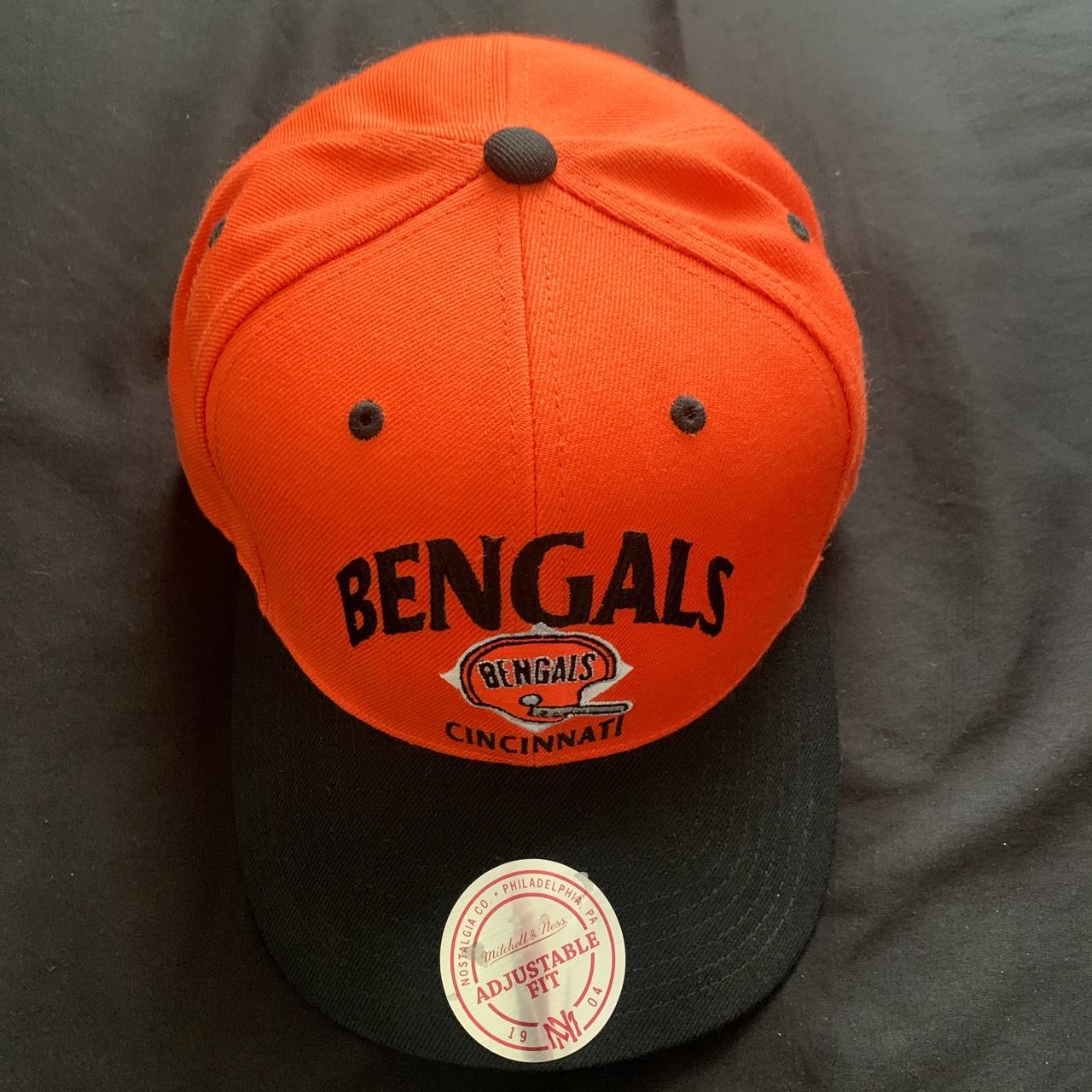 mitchell and ness bengals hat