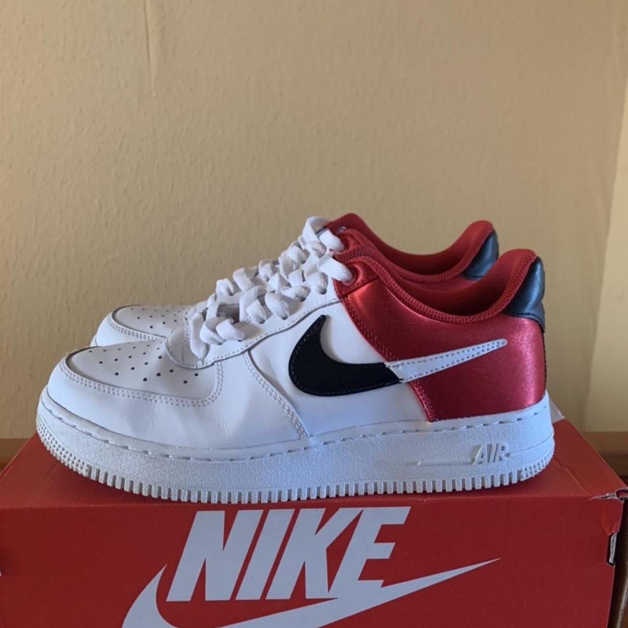 NBA X AIR FORCE 1 '07 LV8 'RED' ♥️ THESE ARE SO - Depop