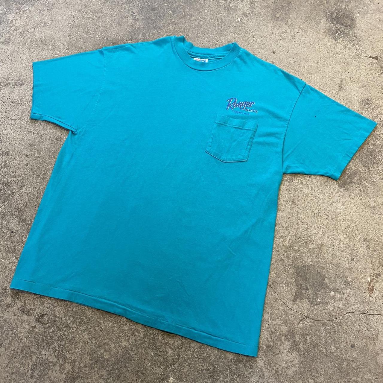 🛒 vintage RANGER BOATS flippin, arkansas blue... Depop