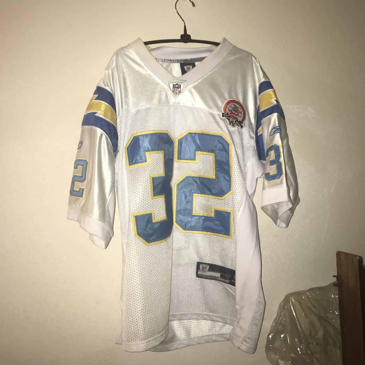 Mens Reebok Sz 50 ERIC WEDDLE Chargers NFL Football Jersey