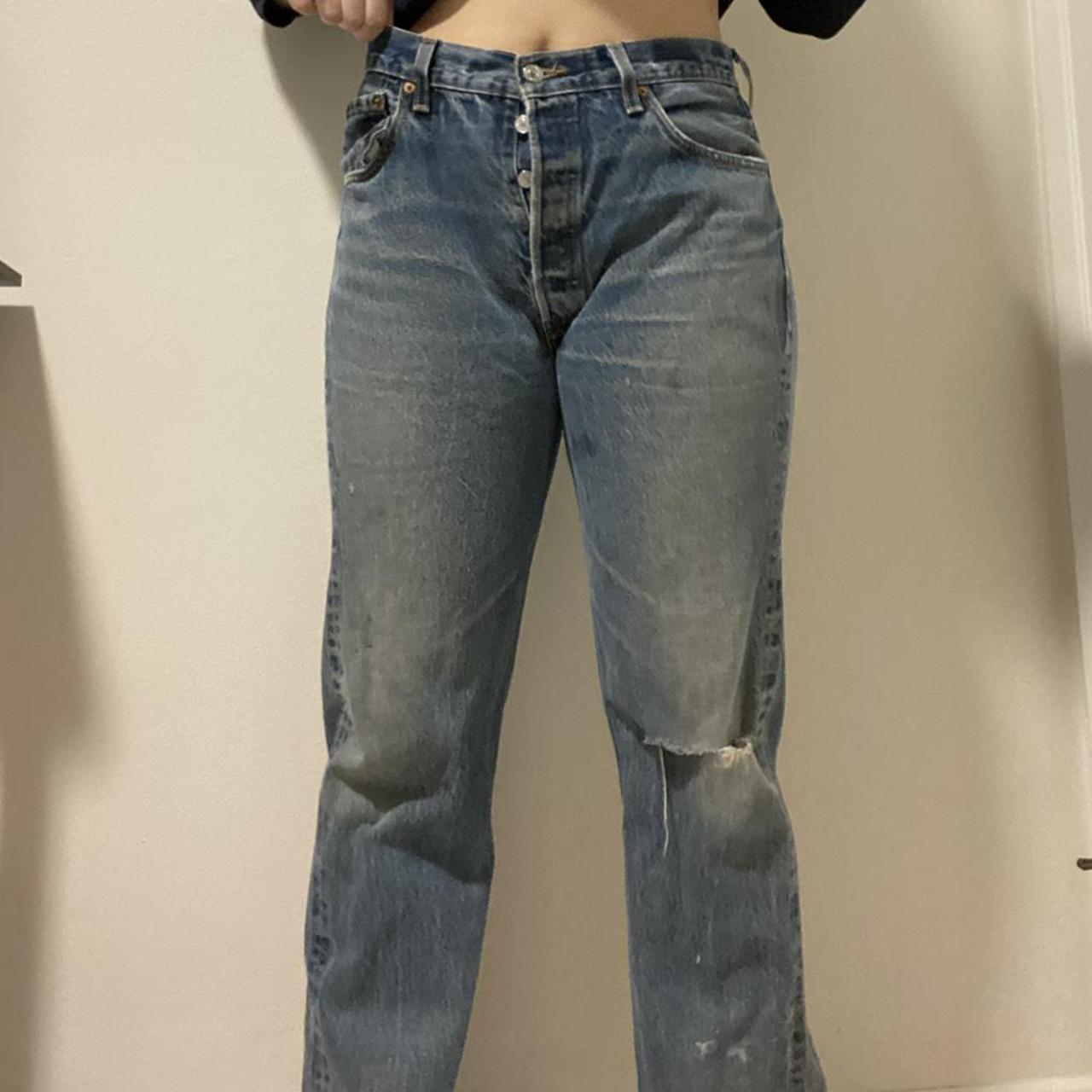 levis 501 thrifted