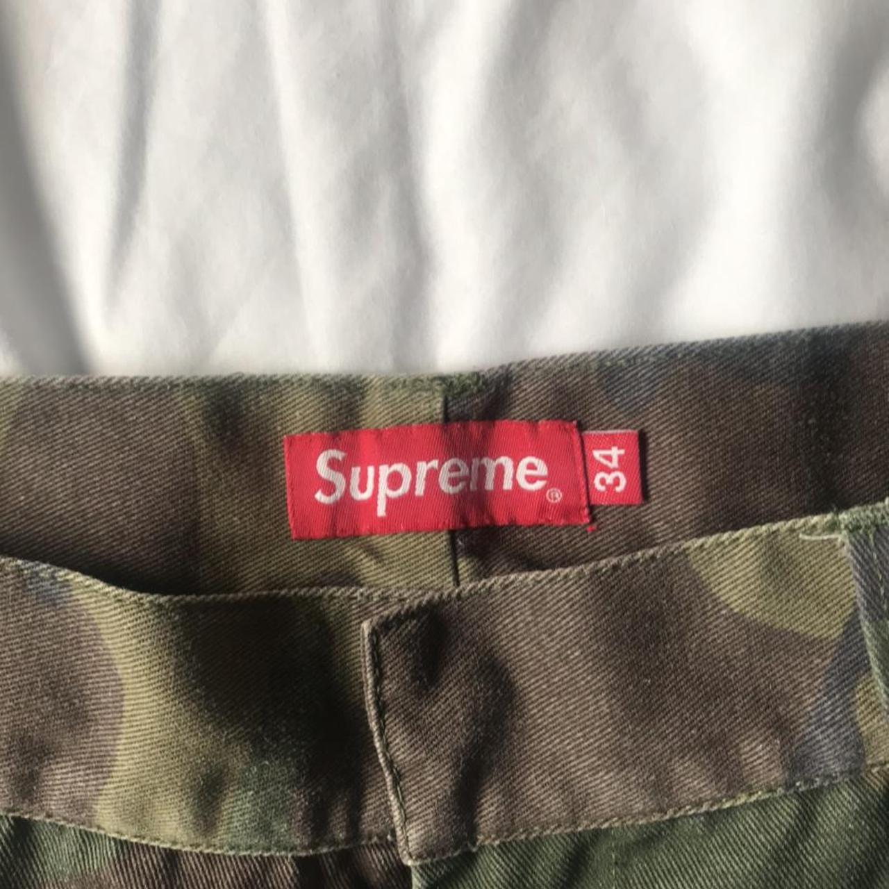 supreme camo pants