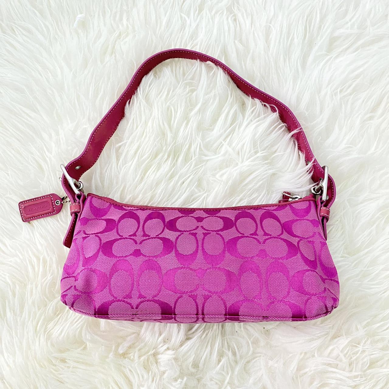 Pink Coach crossbody purse F16550 Perfect for - Depop