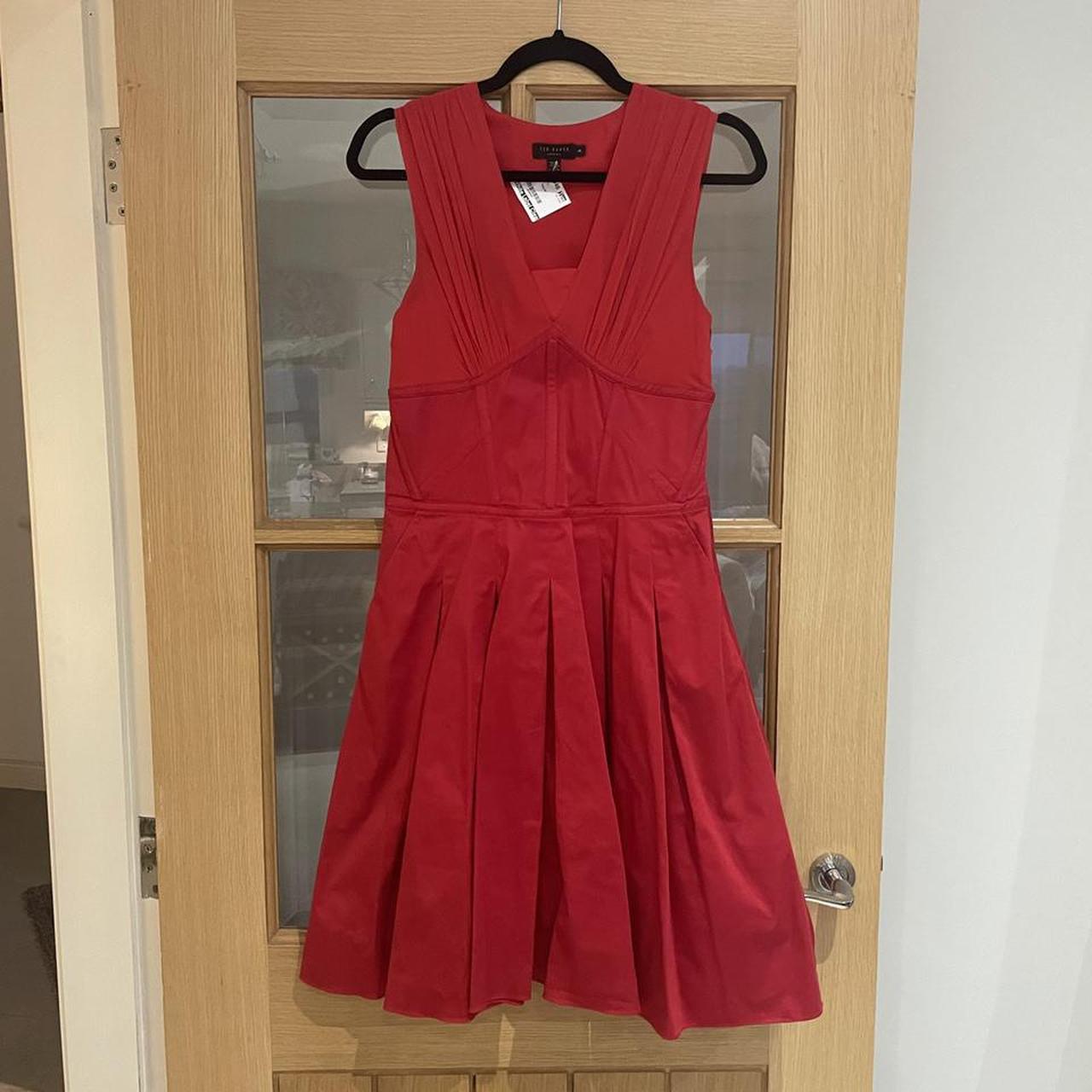 red ted baker dress