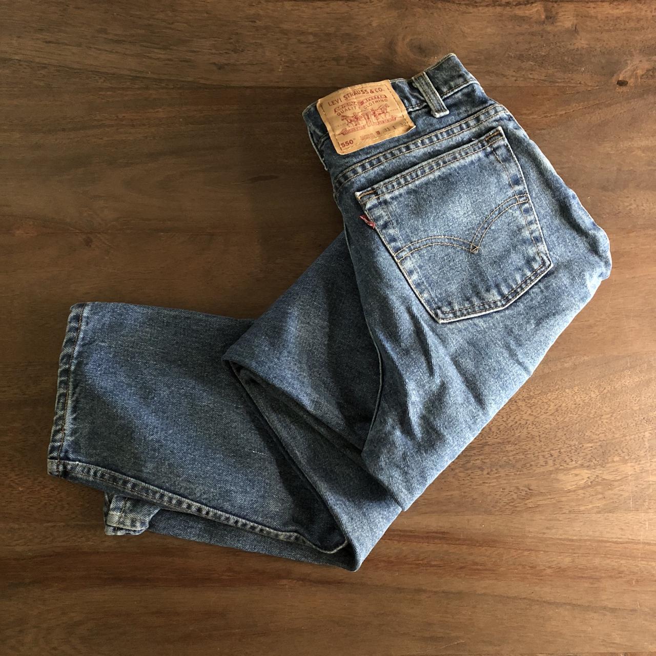 Vintage 1980s Levi’s 550 Jeans High Waist Tapered ... - Depop