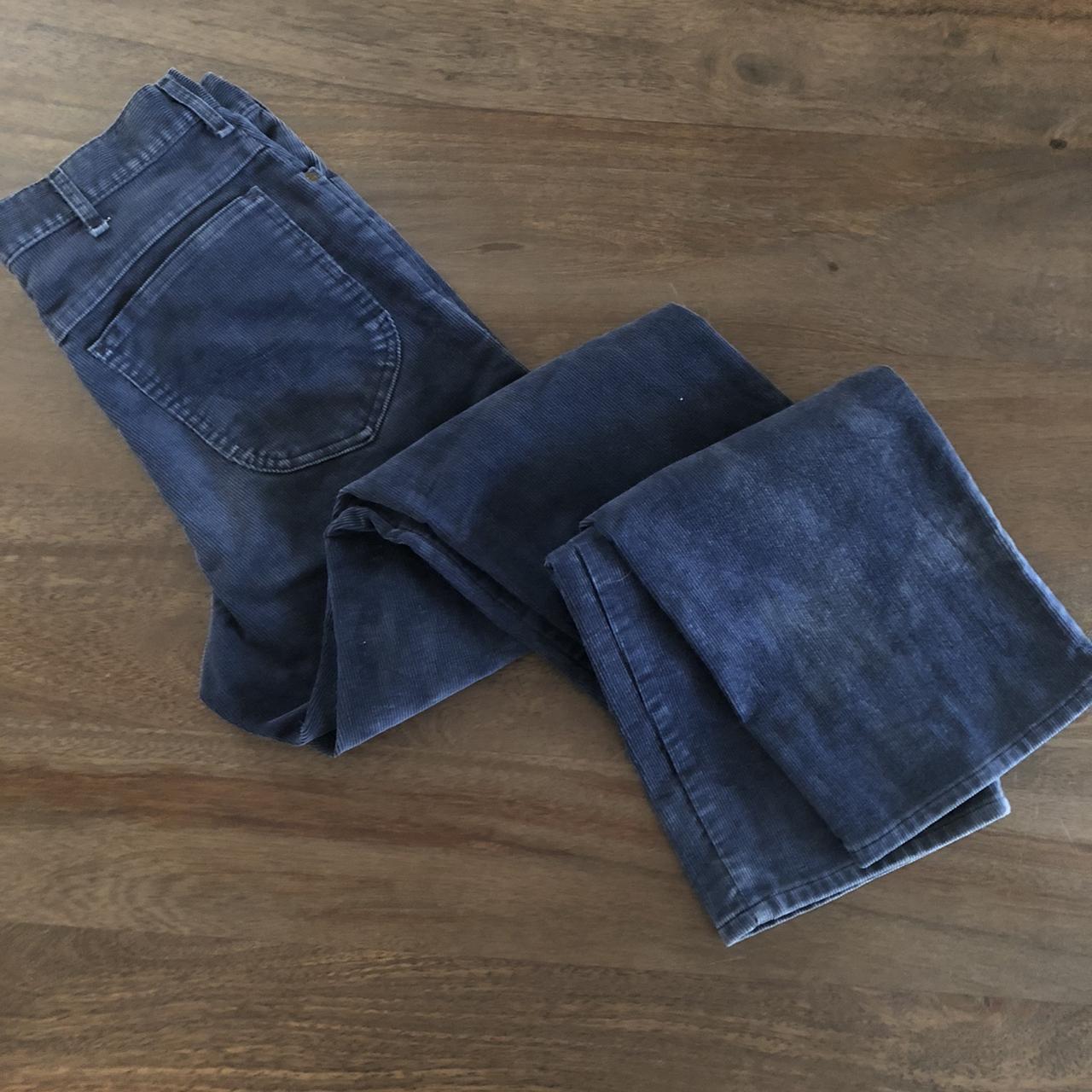 Corduroy fashion lee jeans depop