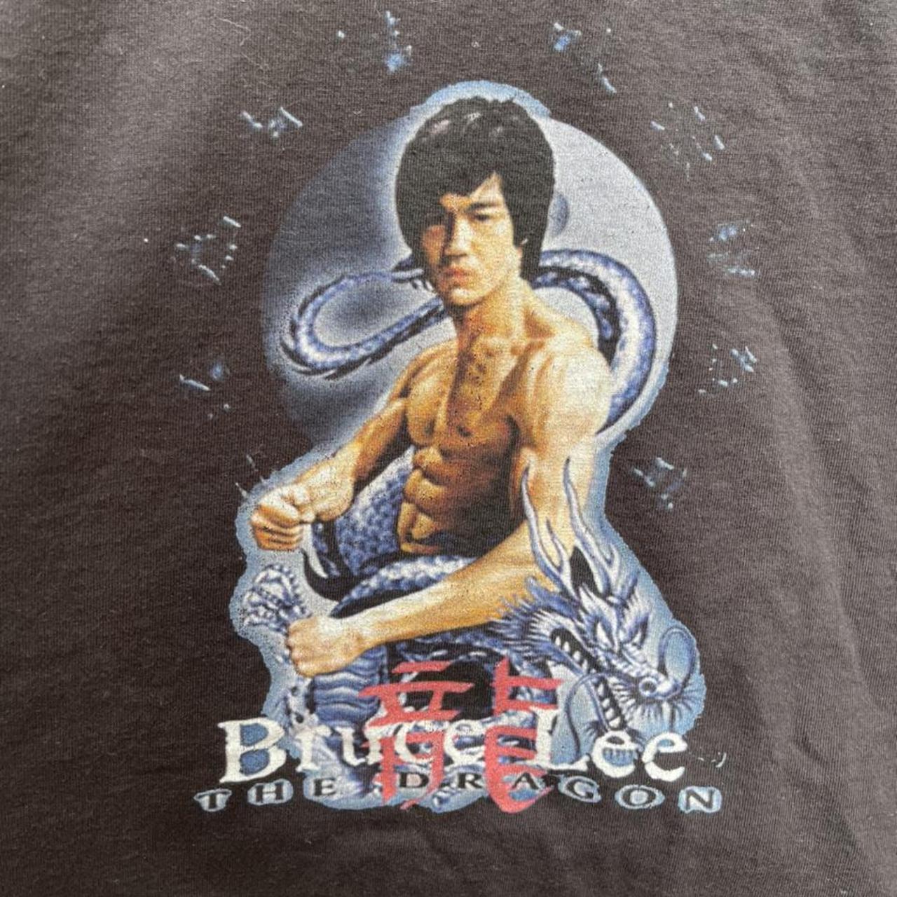 Vintage Bruce Lee Shirt. The shirt is in good... - Depop