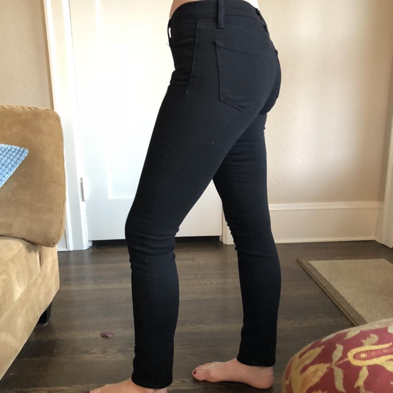 J Brand skinny leg shadow black jean. Size 25.... - Depop