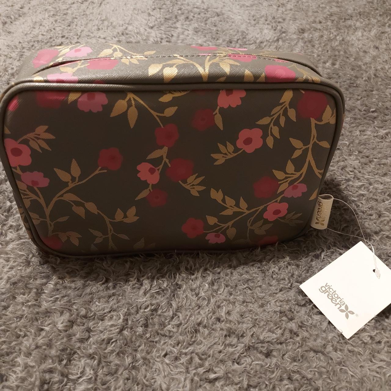 Victoria Green make up/toiletry bag in "Blossom"... Depop