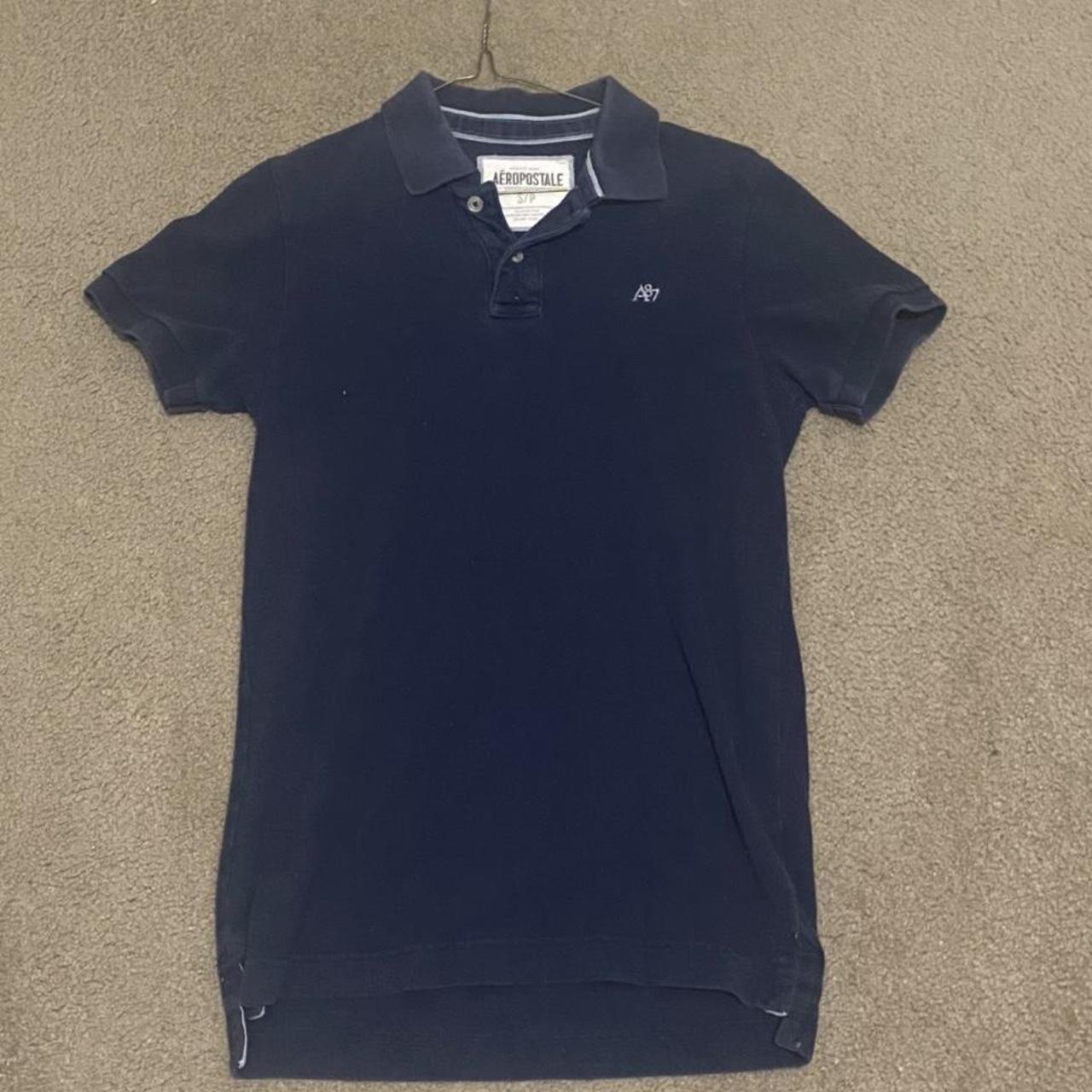 Navy blue Aeropastel polo shirt. Likely never worn,... - Depop