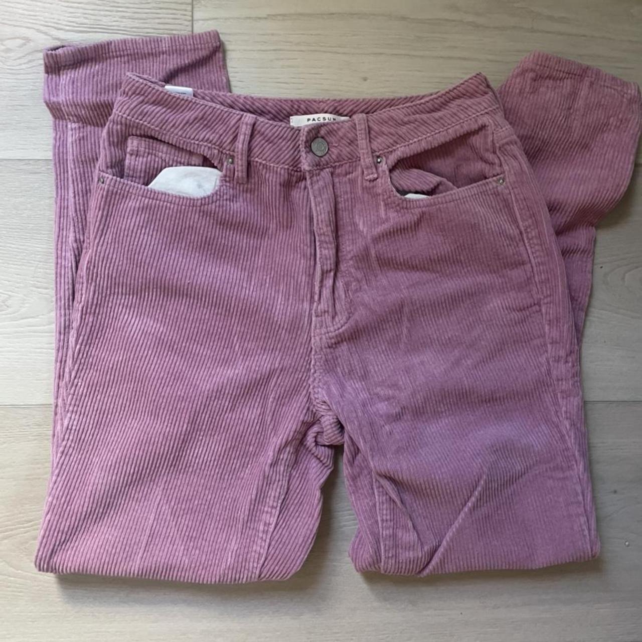 Pink pacsun corduroy pants💗 Depop