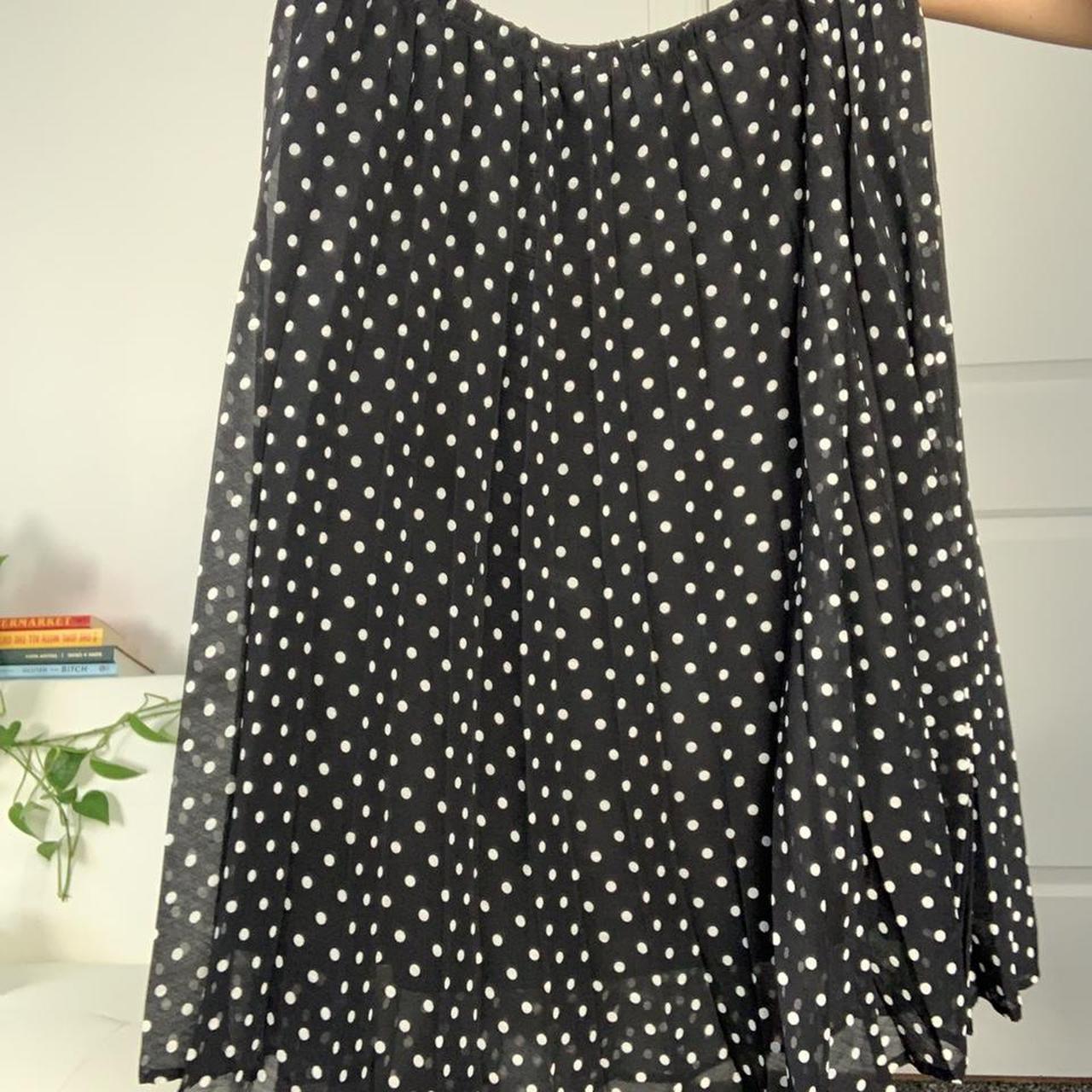 Product Image 4 - Black with white polka dot