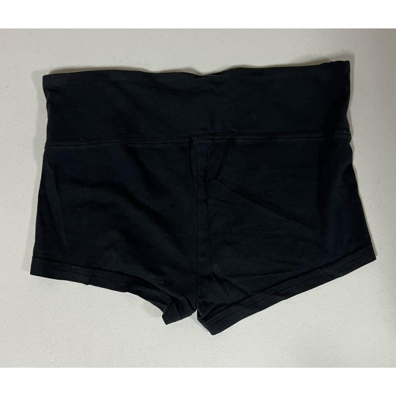 Wet Seal Black Short Shorts Sweatshorts Bottoms Size... - Depop