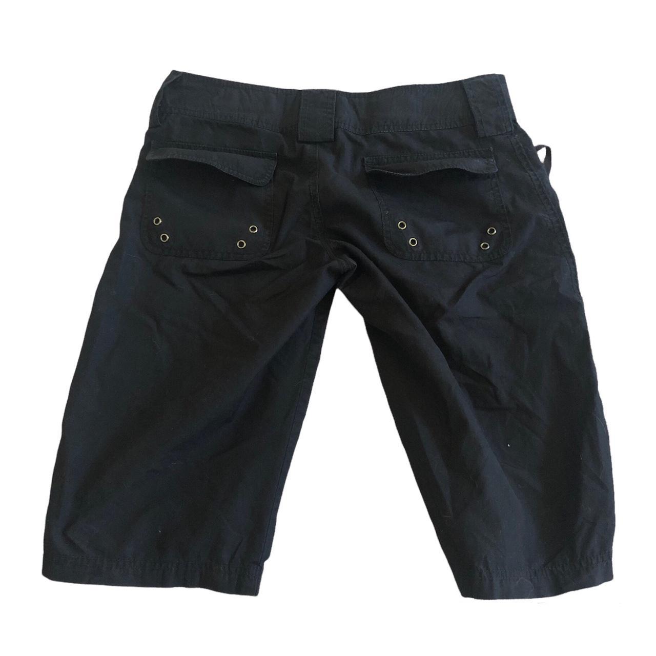 juicy couture cargo jean shorts size 0 tripp nyc... Depop