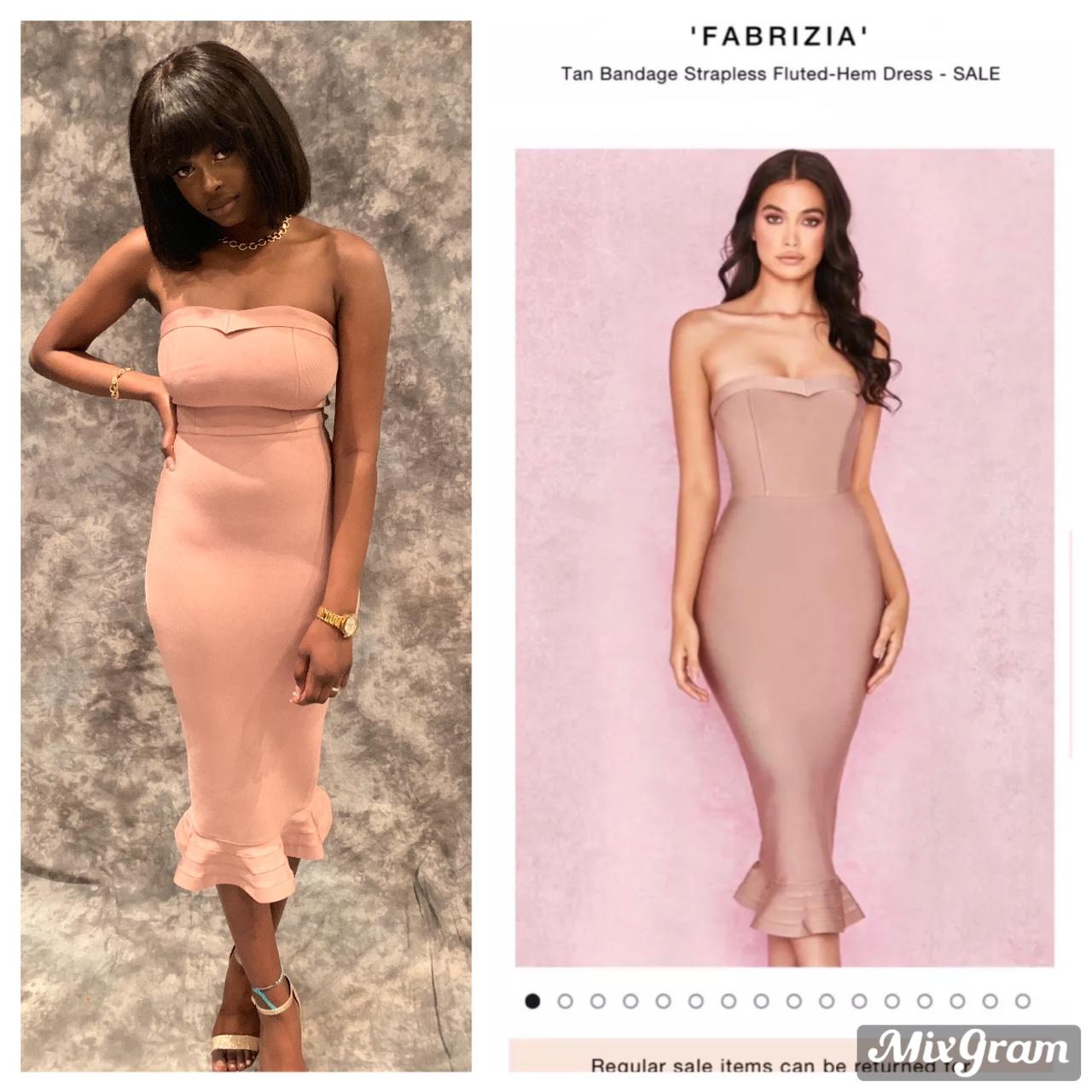 Fabrizia dress house of sale cb