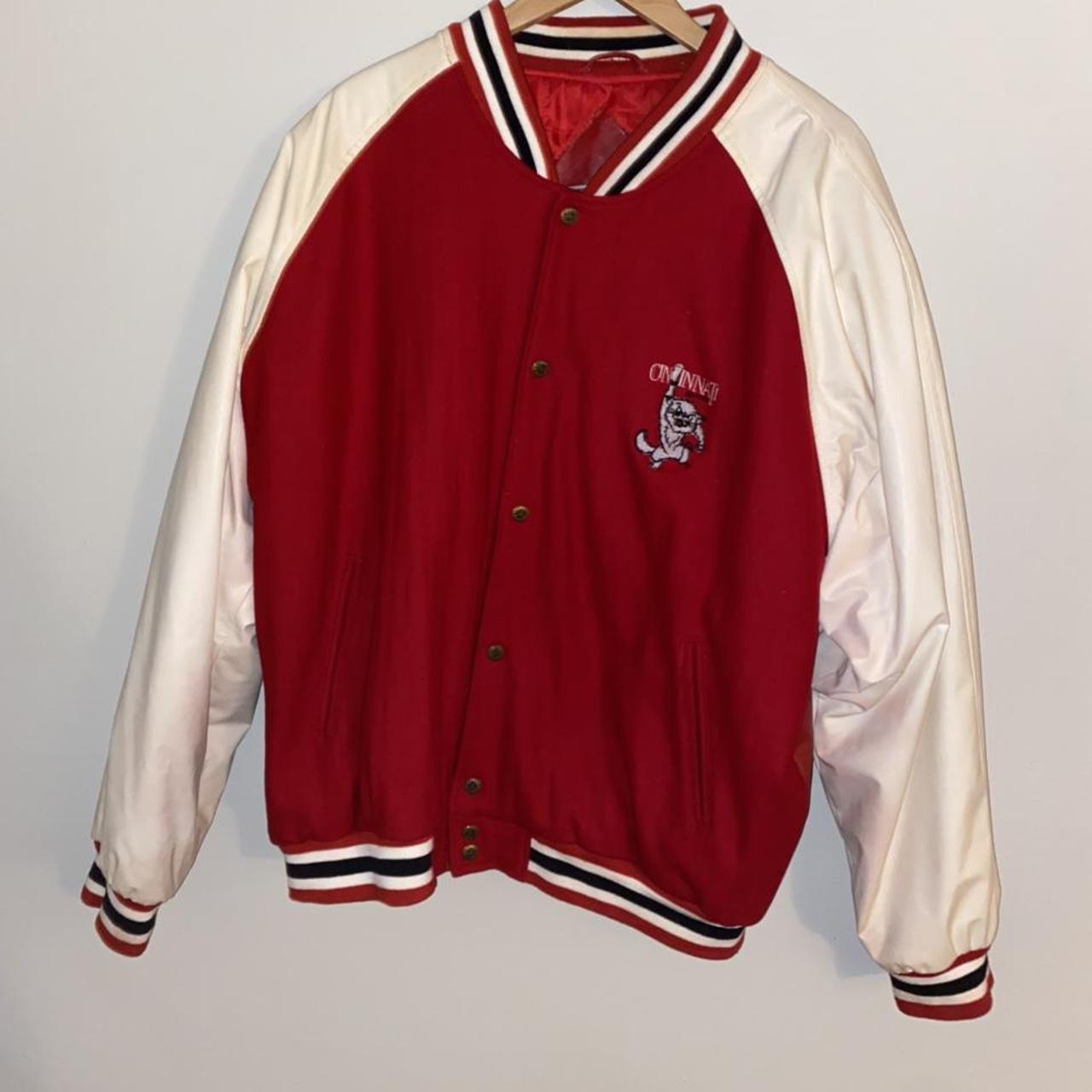 Pretty clean UC letterman jacket. Size xl has some... - Depop