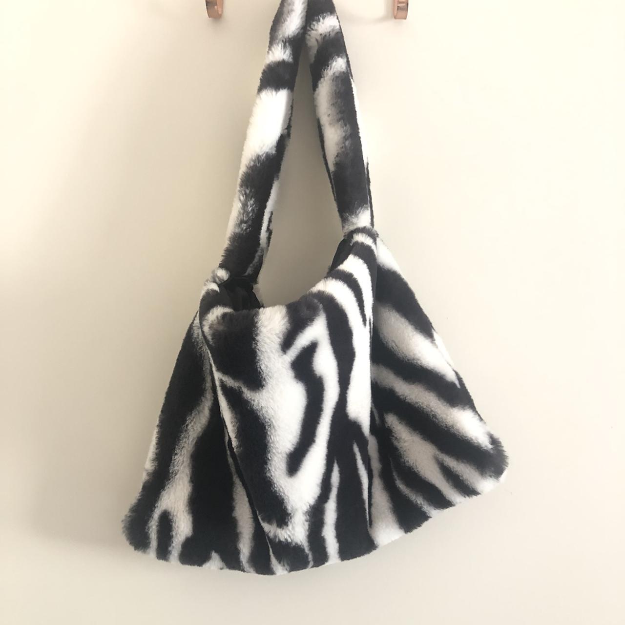 fluffy tote bag depop