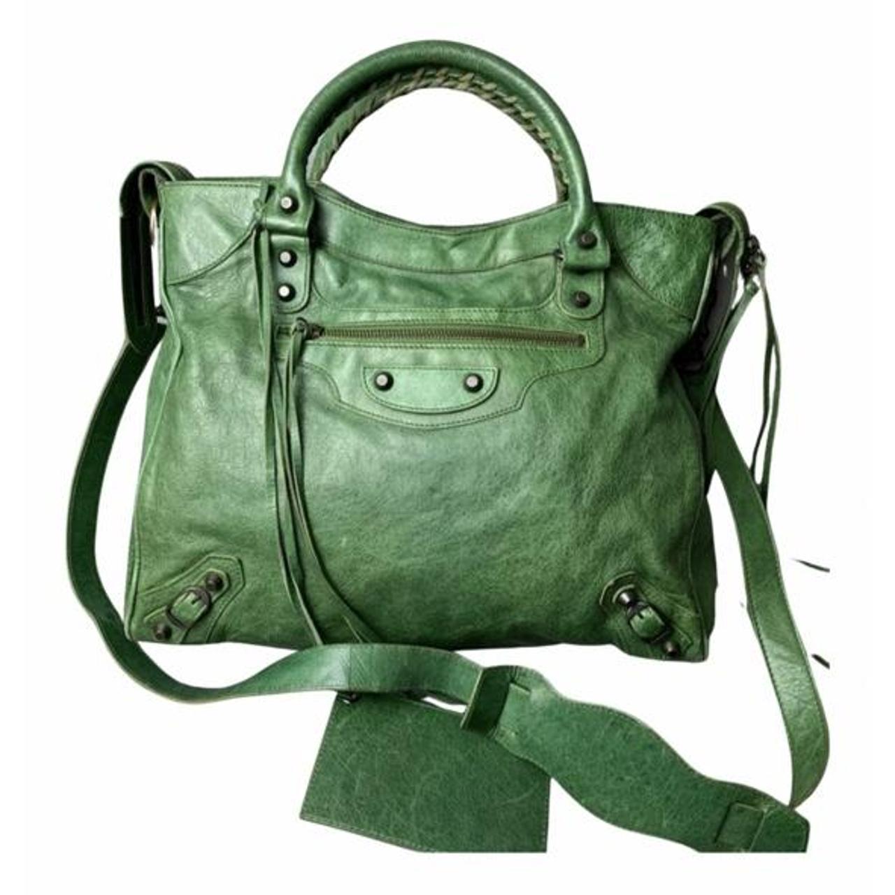 balenciaga city green