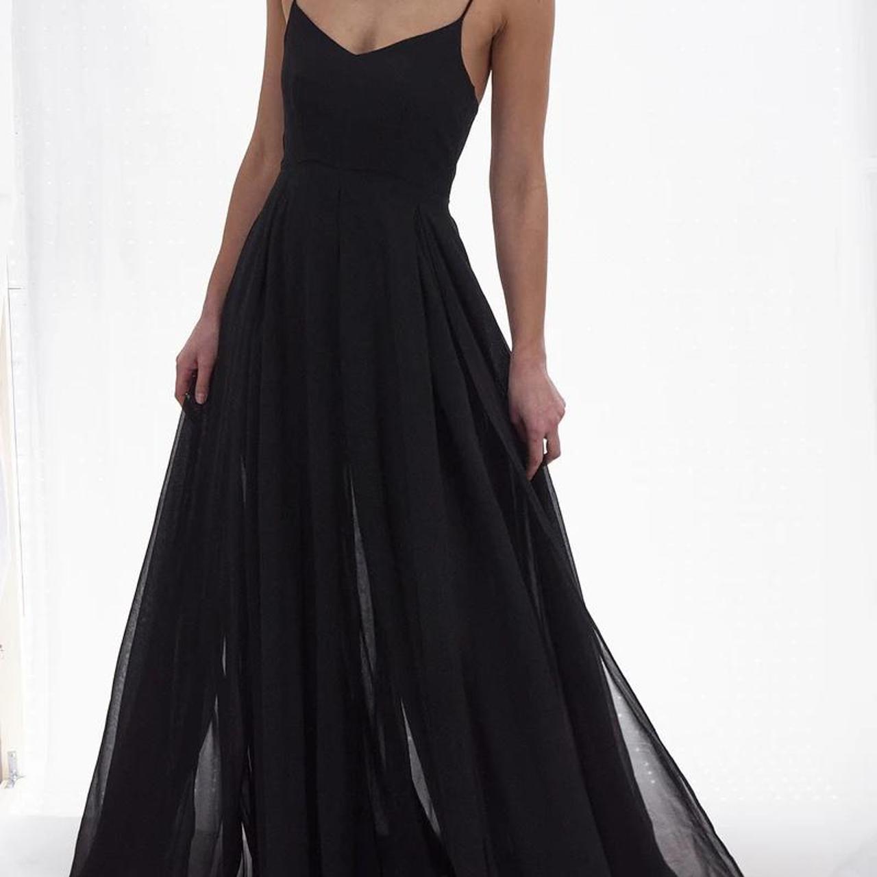 Beautiful Black Religion maxi dress. Depop