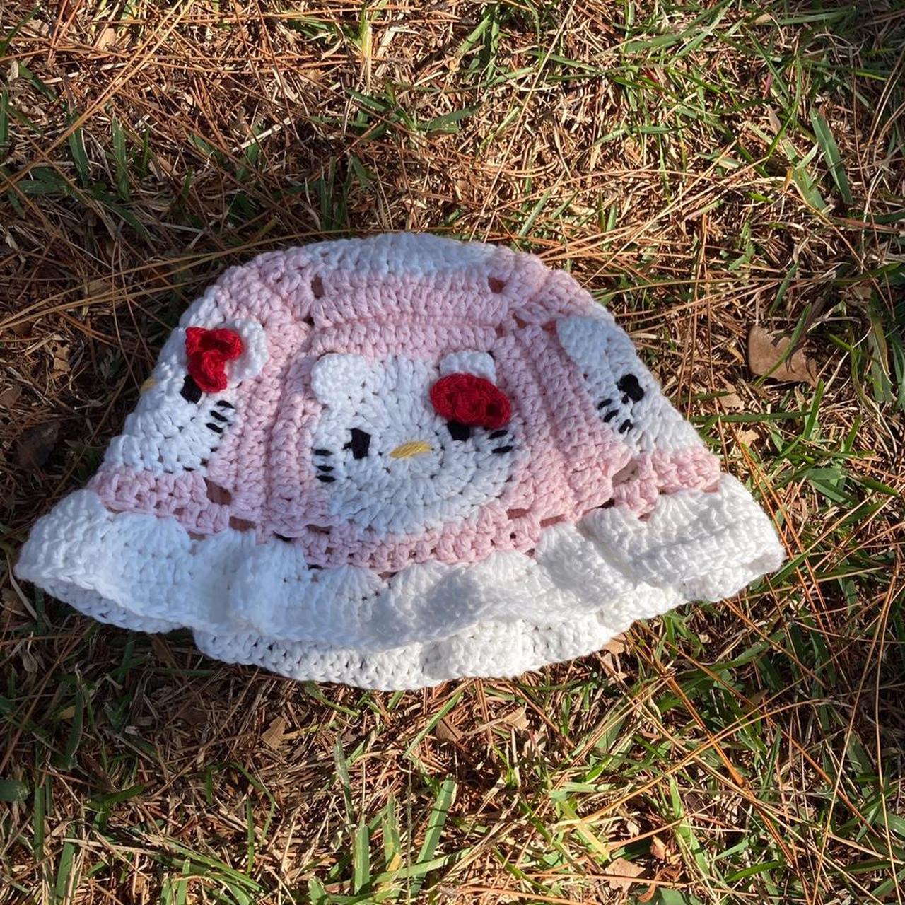 Crochet in Color: Hello Kitty Hat Pattern