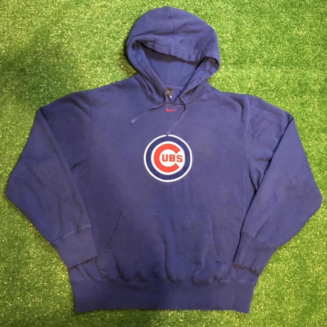 vintage Nike Chicago Cubs hoodie XL - Depop