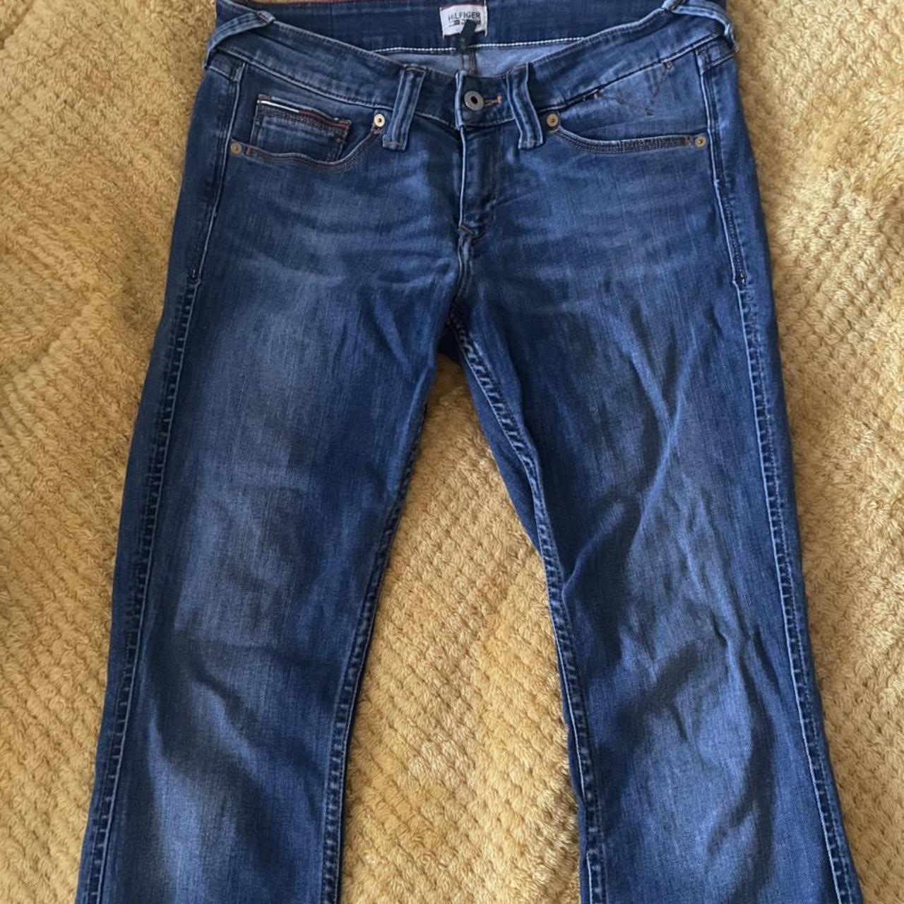 Tommy Hilfiger Women's Blue Jeans | Depop