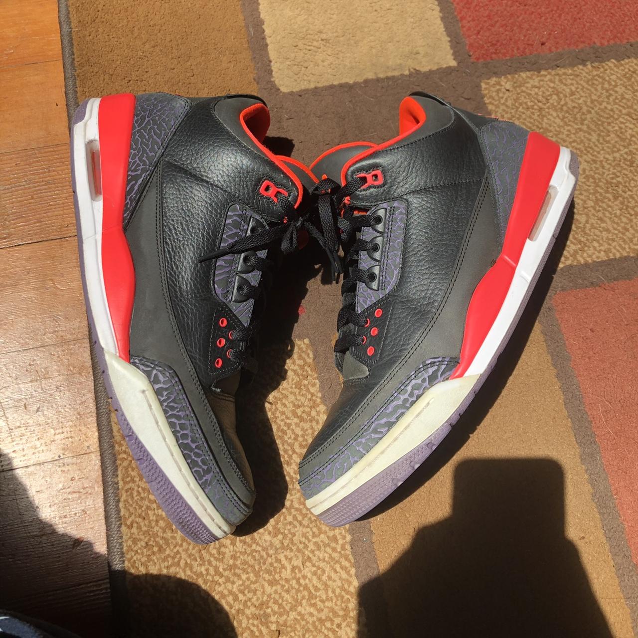 crimson 3s jordans