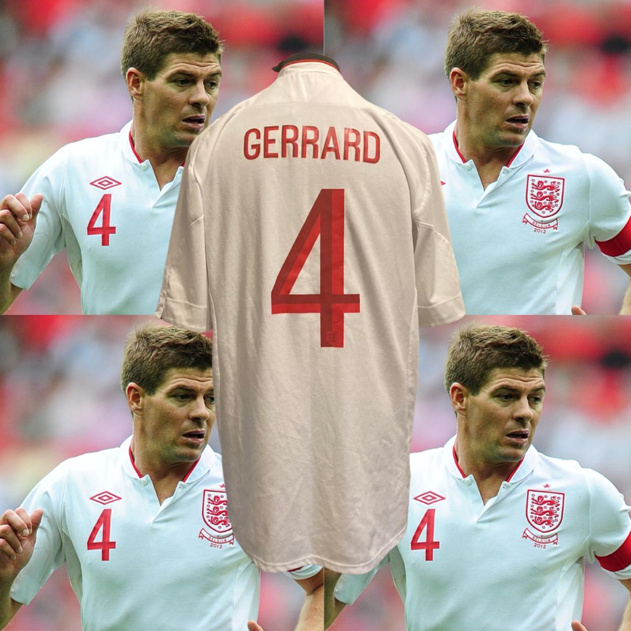 England Steven Gerrard Home Football Depop