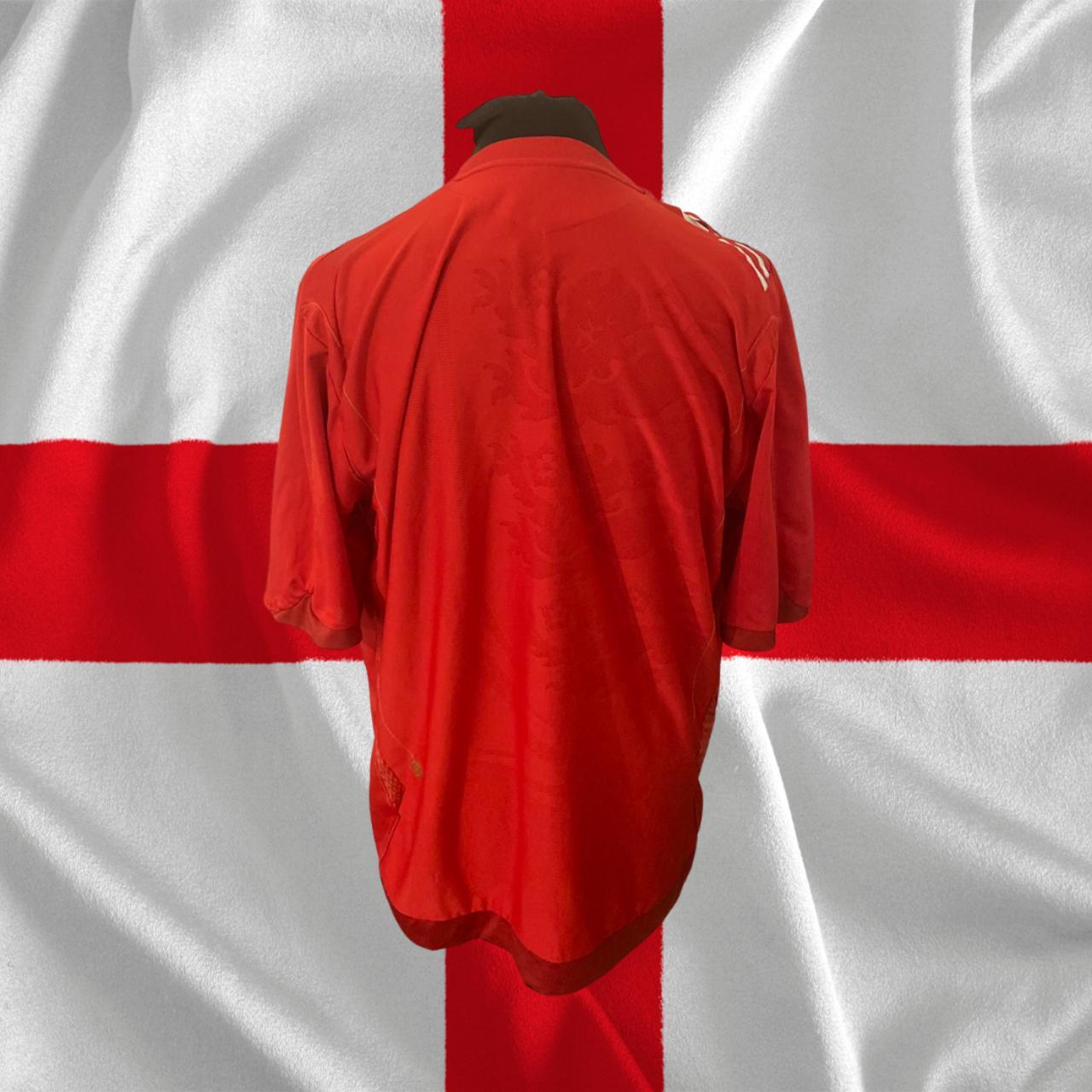 ENGLAND 2006 08 AWAY FOOTBALL SHIRT Worn During The Depop england-2006-08-away-football-shirt-worn-during-the-depop