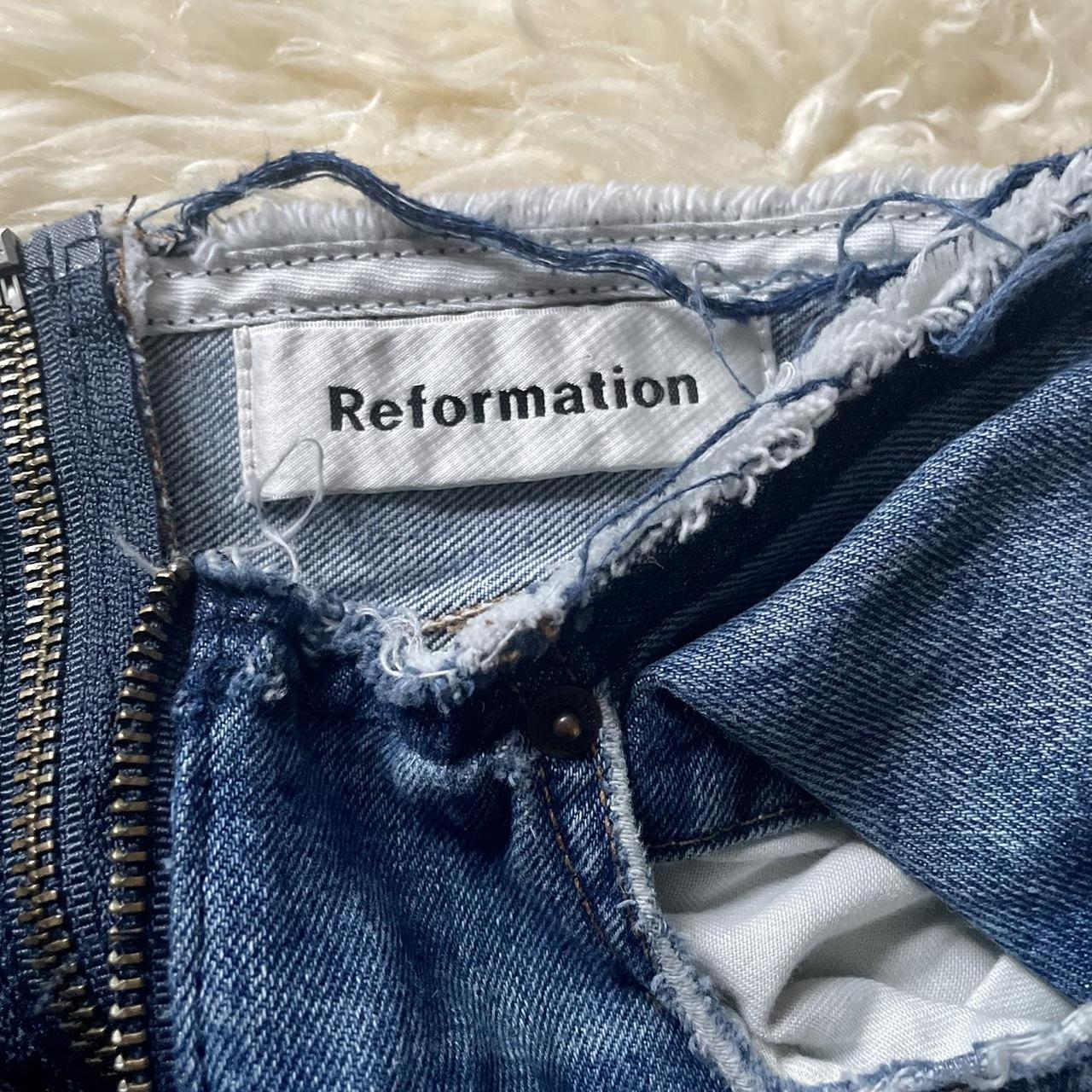 Reformation's Zipper Jeans Unzip Into Two Pieces