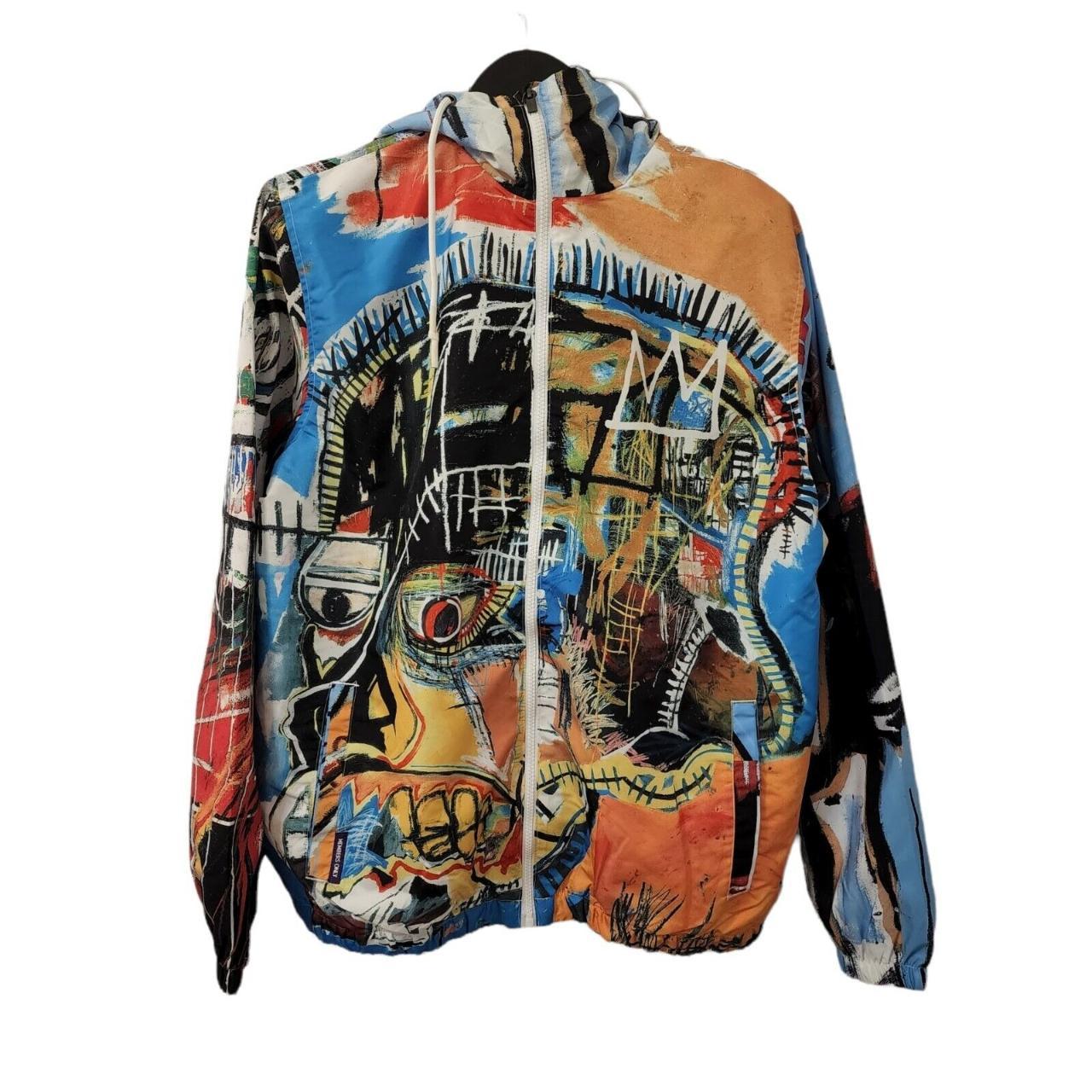 Members Only X Jean-michel Basquiat Windbreaker - Depop