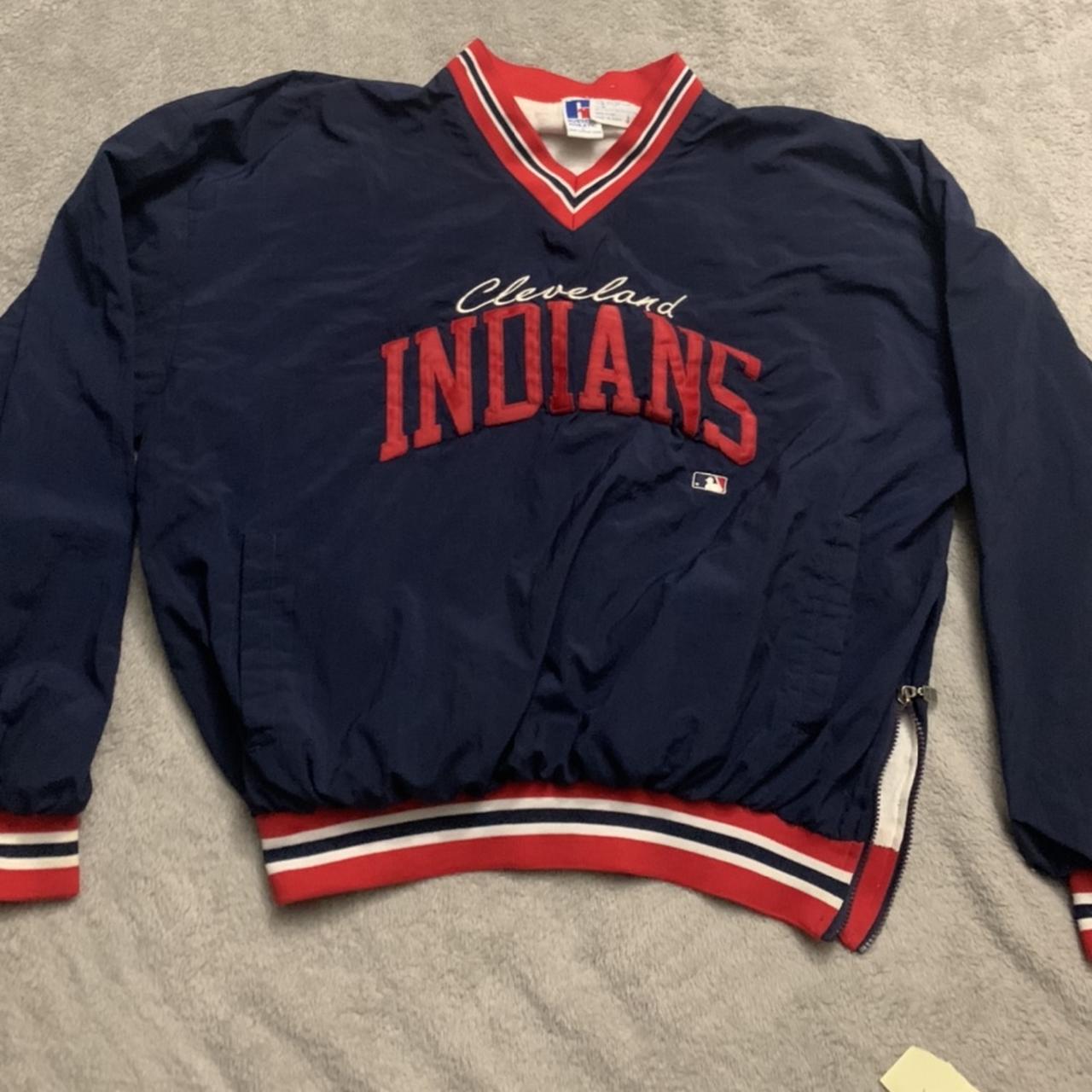 Cleveland Indians pullover jersey Very good - Depop